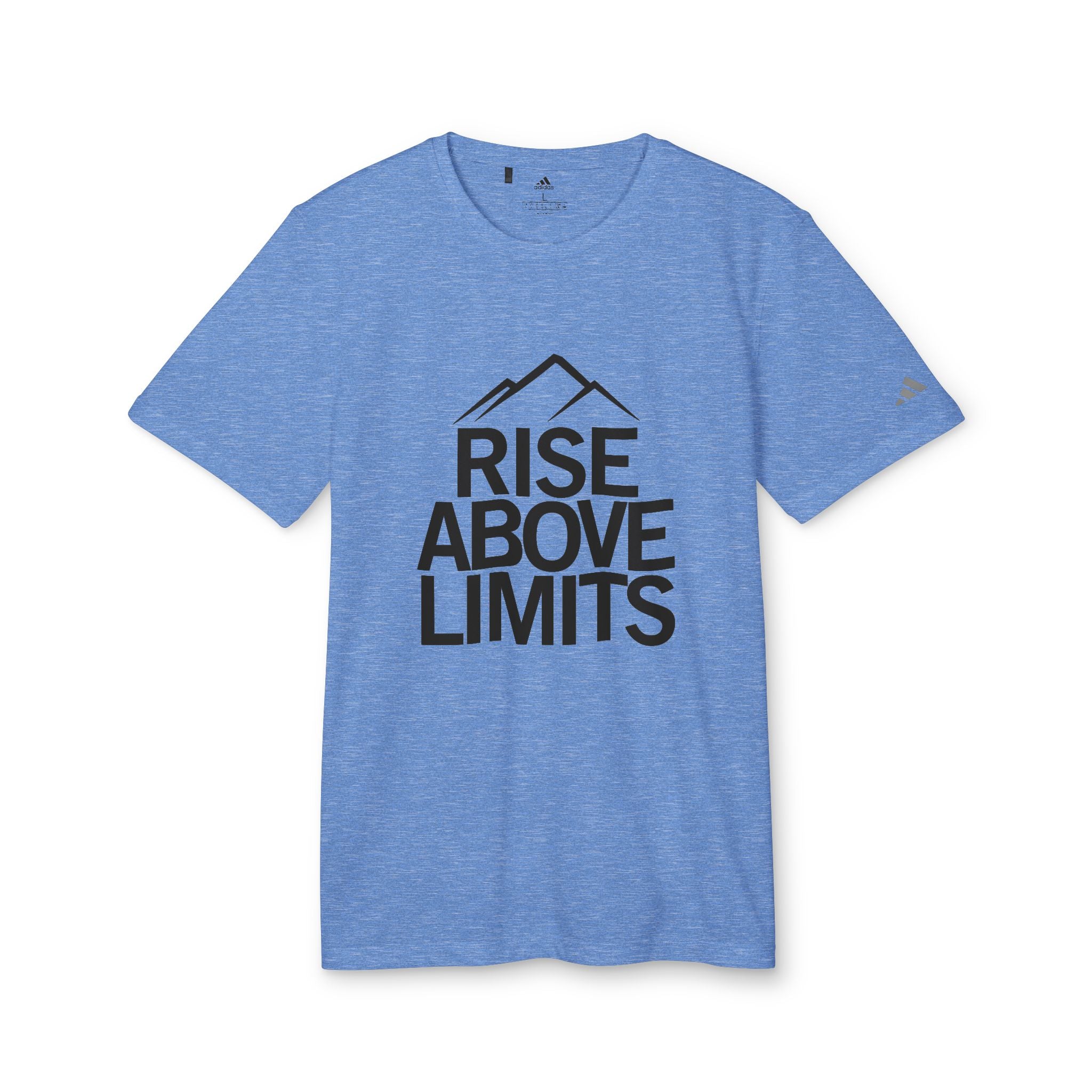 Unisex Sport T-shirt, Rise Above Limits Tee, Athletic Apparel, Fitness Gear, Workout Shirt, Motivational Clothing, Gift for Athletes