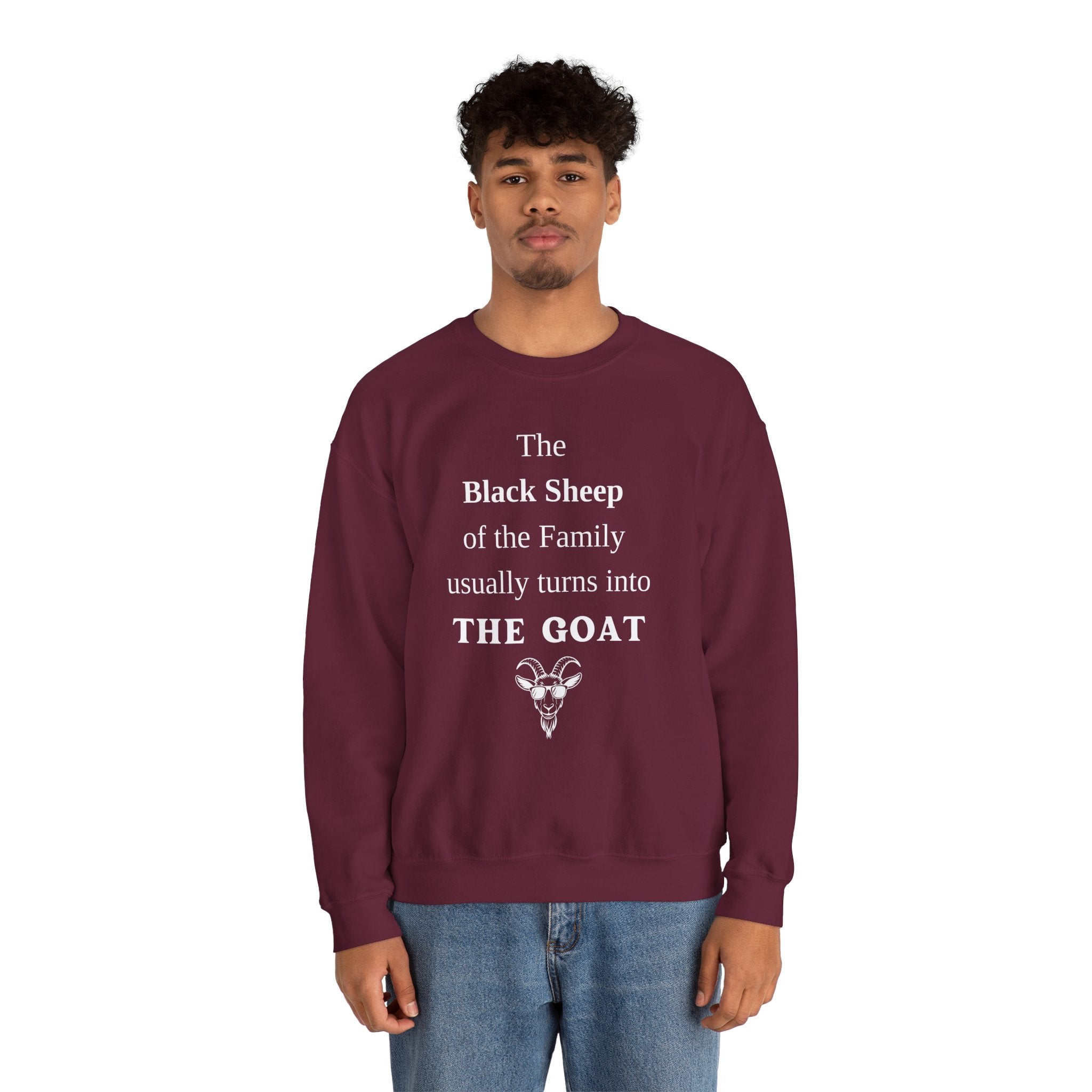 The Black Sheep Crewneck Sweatshirt - Unisex Family Humor Gift