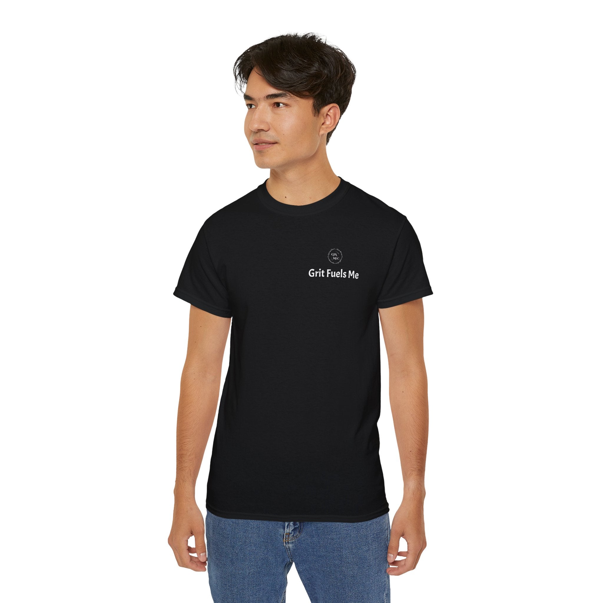 Grit Fuels Me - Unisex Ultra Cotton Tee for Motivation and Inspiration