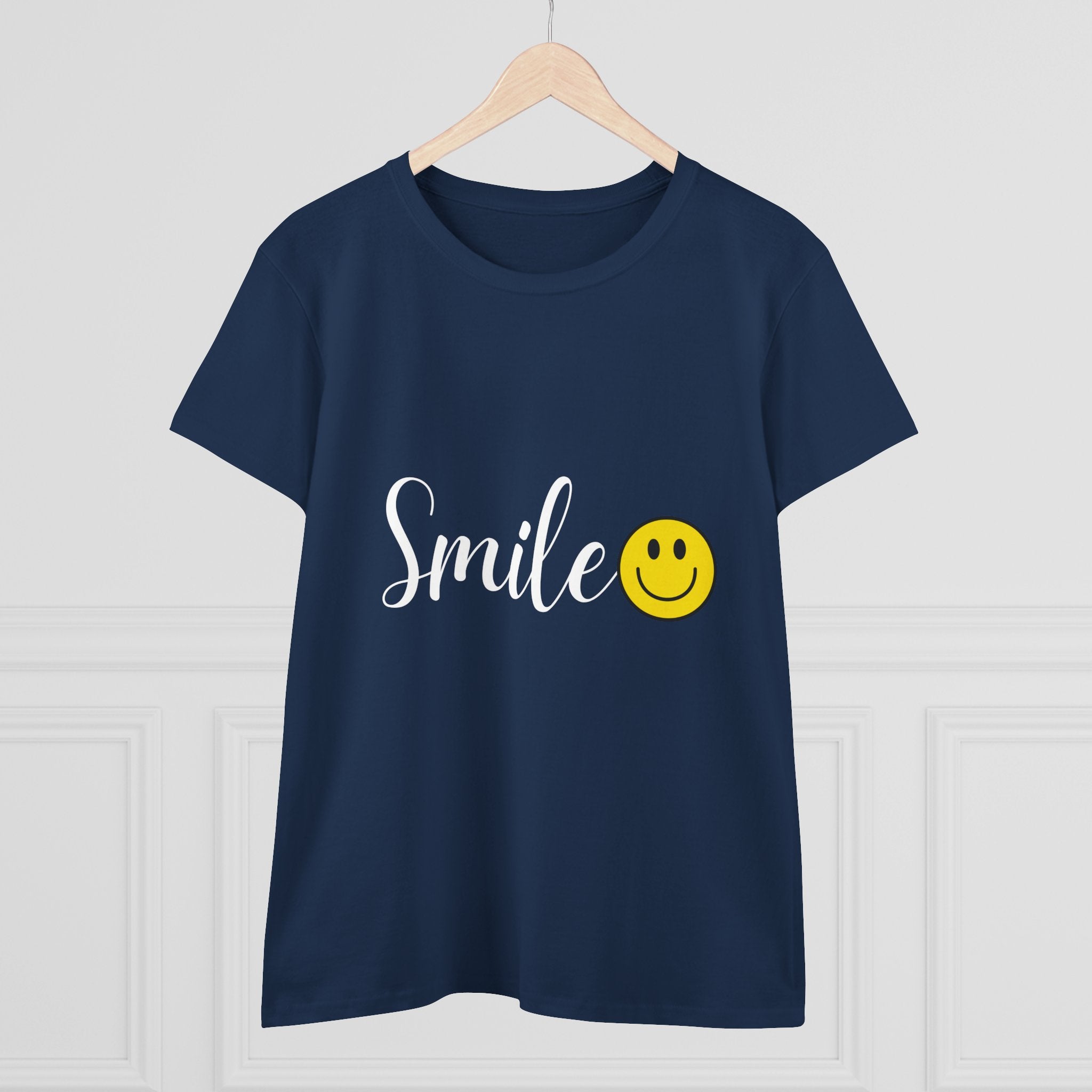 Smile :) Women's Cotton T-shirt