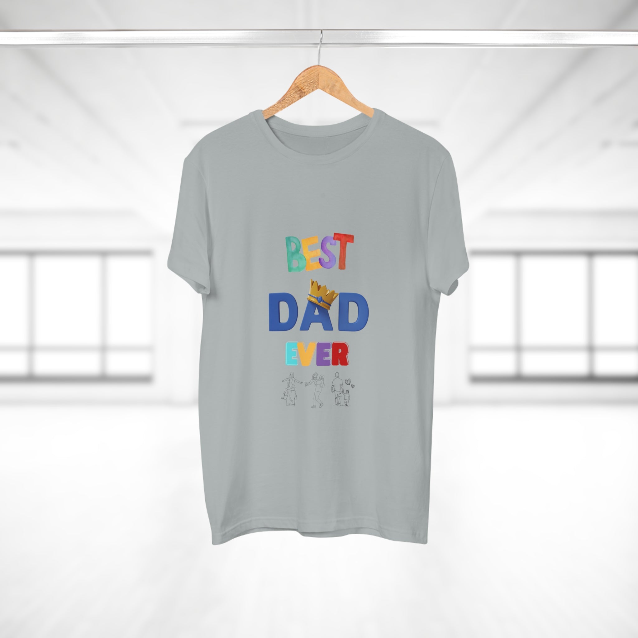 Best Dad Ever T-Shirt - Fun Gift for Father's Day