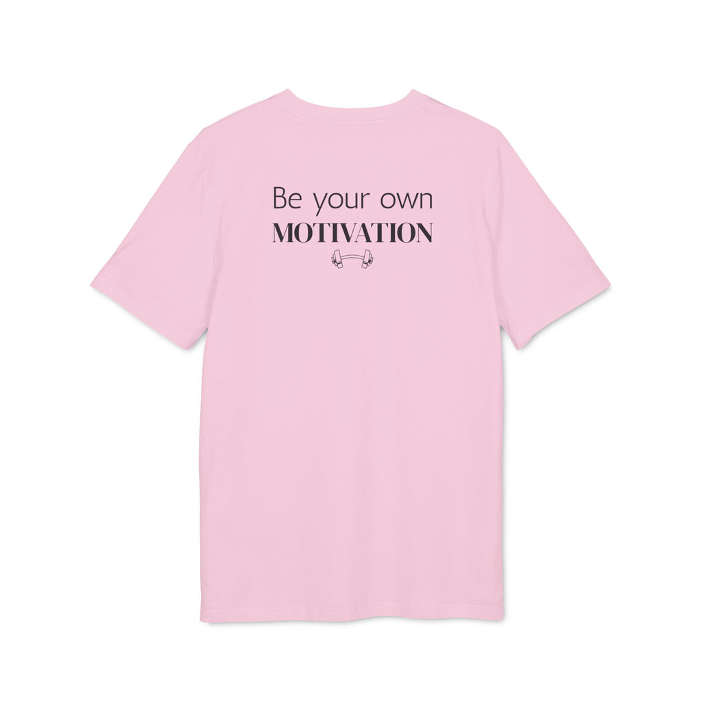 Unisex Motivational T-Shirt, Be Your Own Motivation Tee, Workout Top, Fitness Gear, Gift for Creators, Inspirational Apparel
