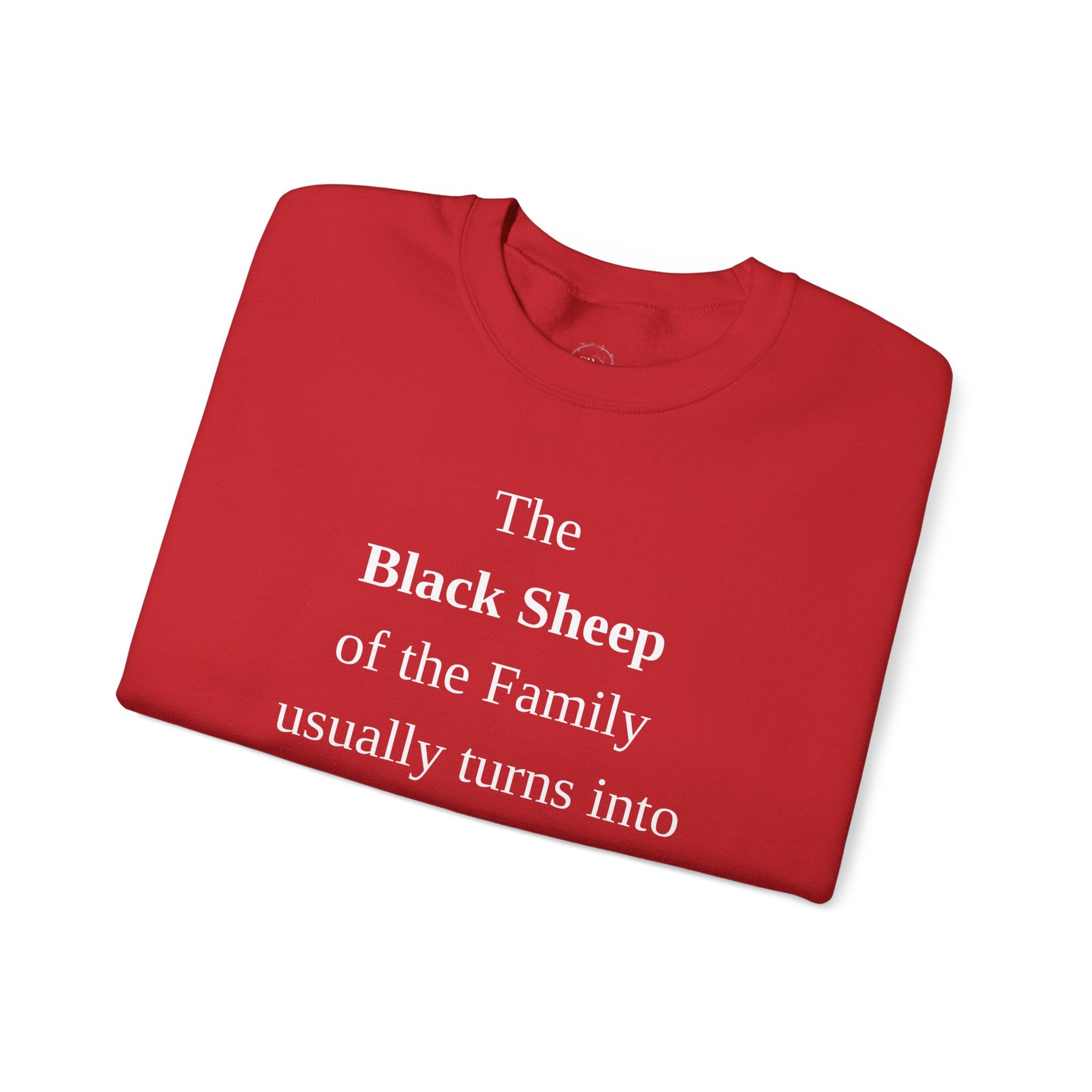 The Black Sheep Crewneck Sweatshirt - Unisex Family Humor Gift
