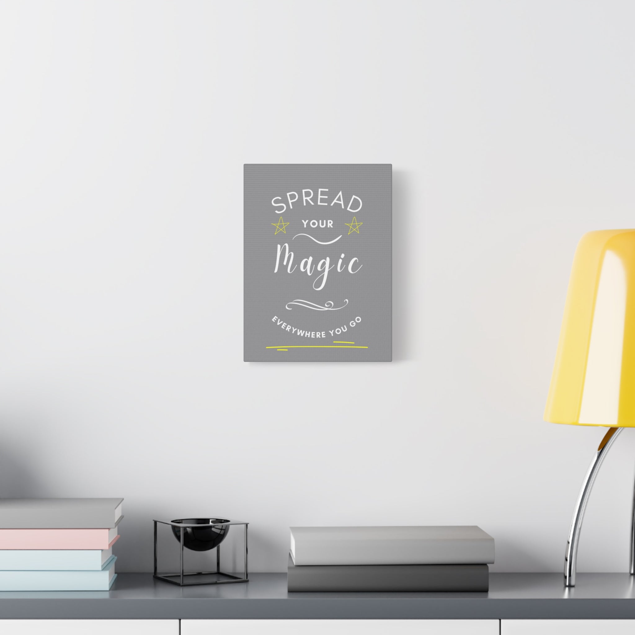 Inspirational Canvas Wall Art - "Spread Your Magic Everywhere You Go"