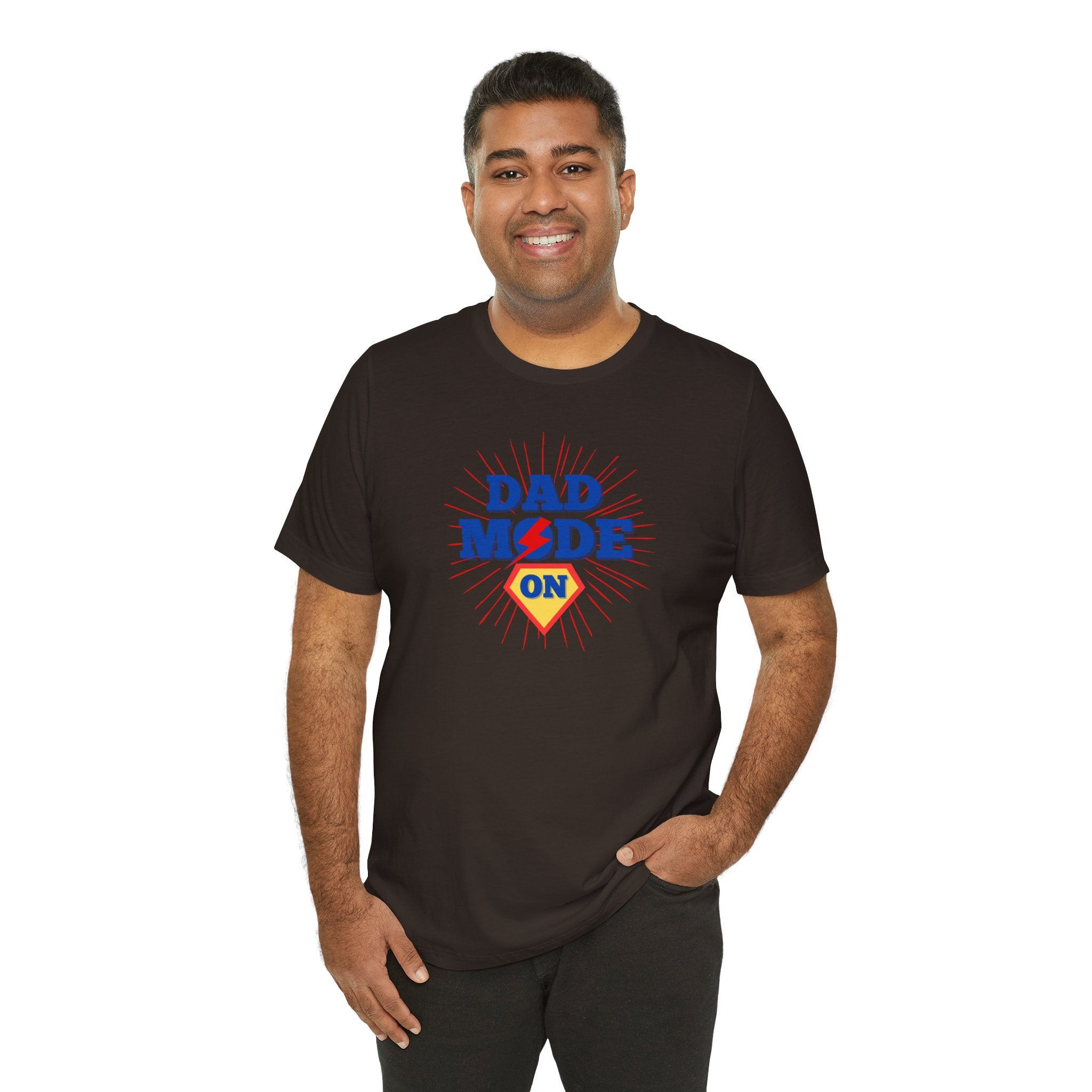 Dad Mode On - Jersey T-Shirt for Cool Dads