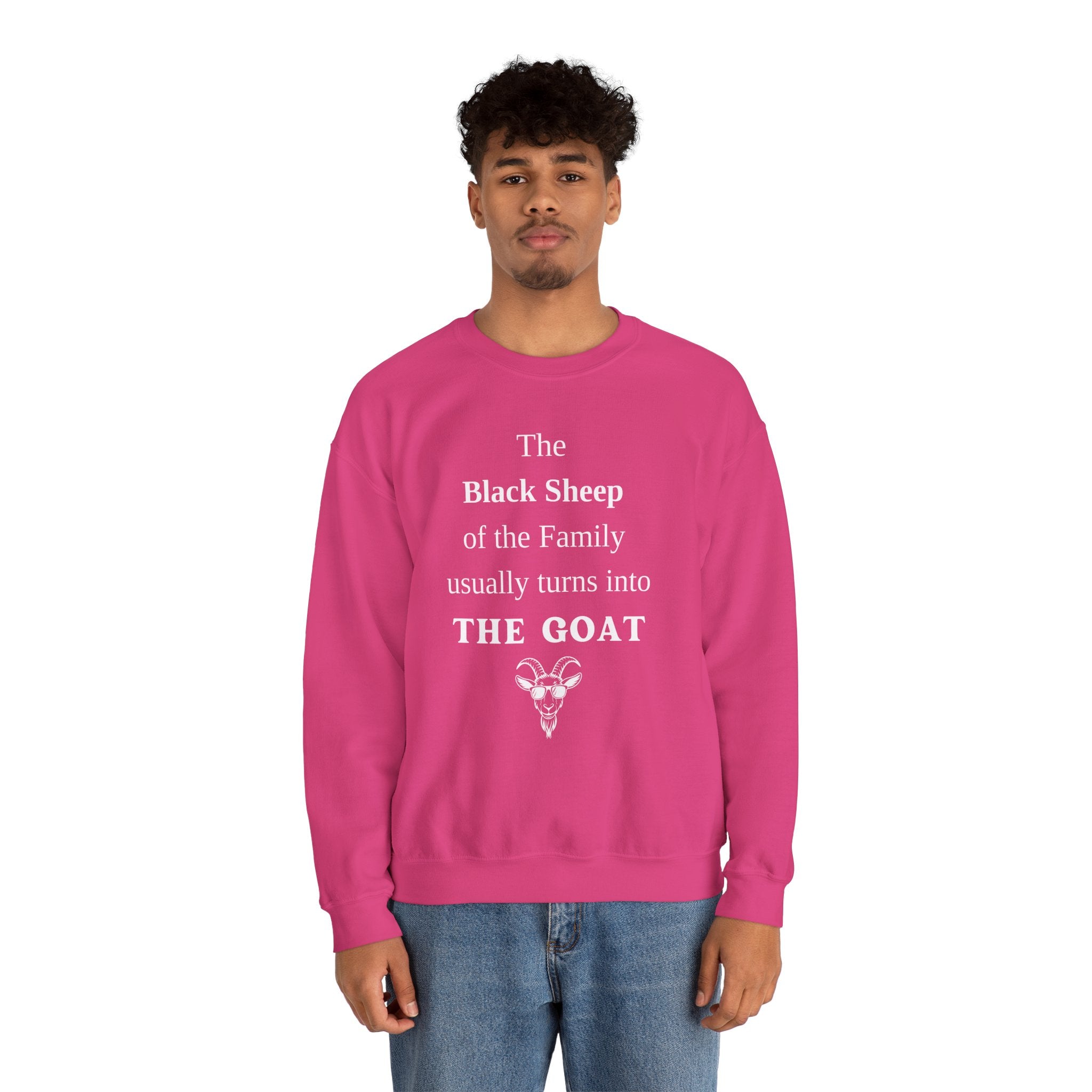 The Black Sheep Crewneck Sweatshirt - Unisex Family Humor Gift