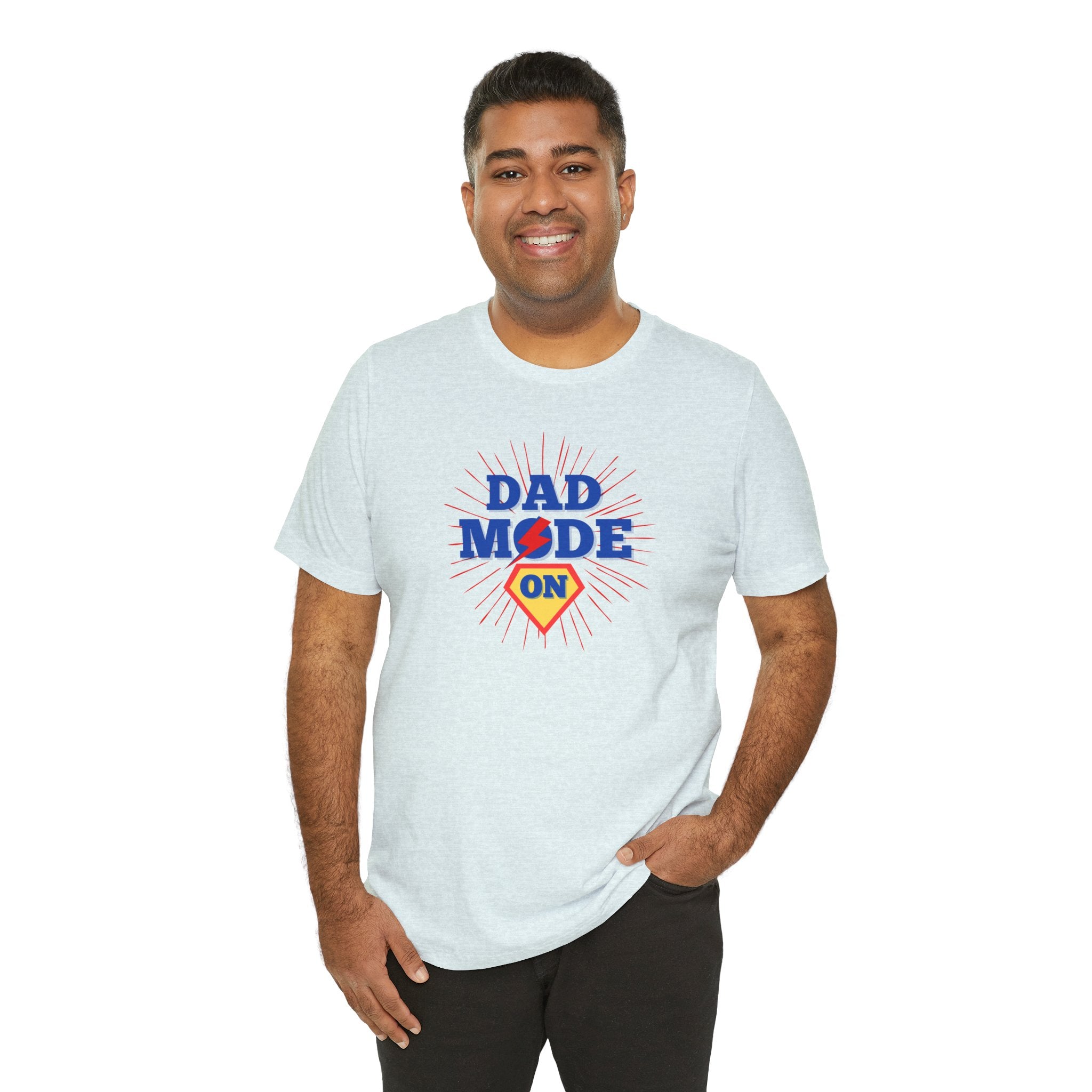 Dad Mode On - Jersey T-Shirt for Cool Dads