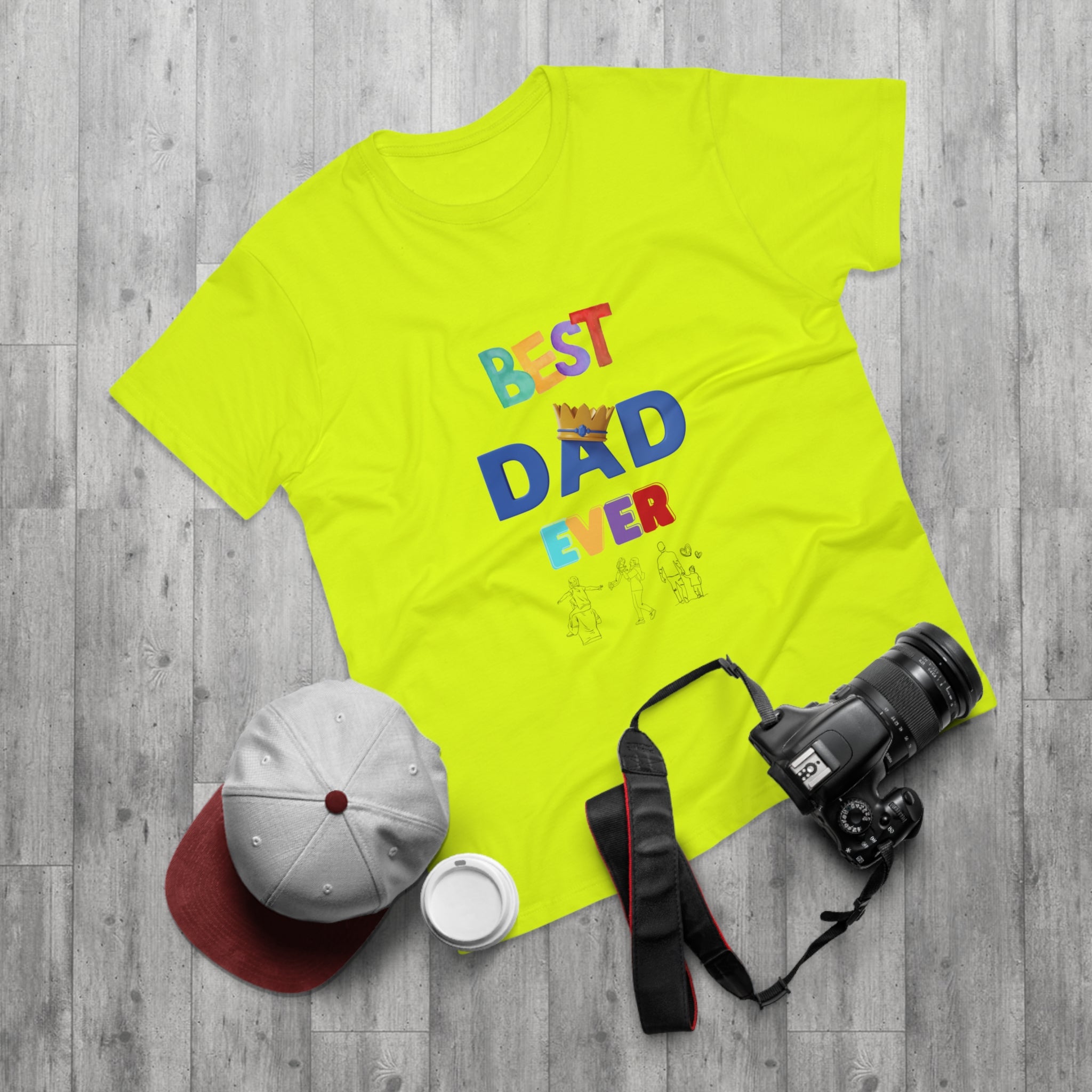 Best Dad Ever T-Shirt - Fun Gift for Father's Day