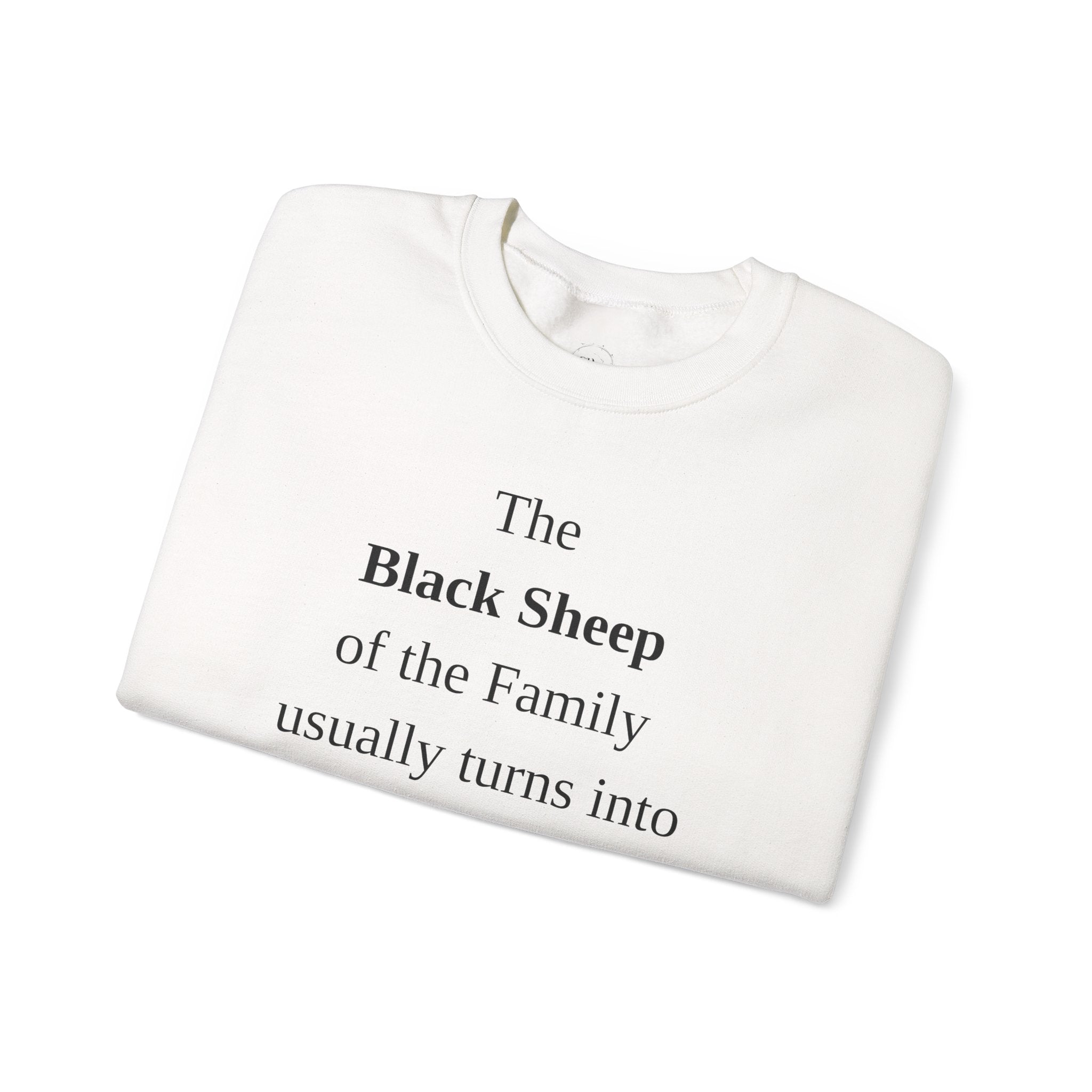 The Black Sheep Crewneck Sweatshirt - Unisex Family Humor Gift
