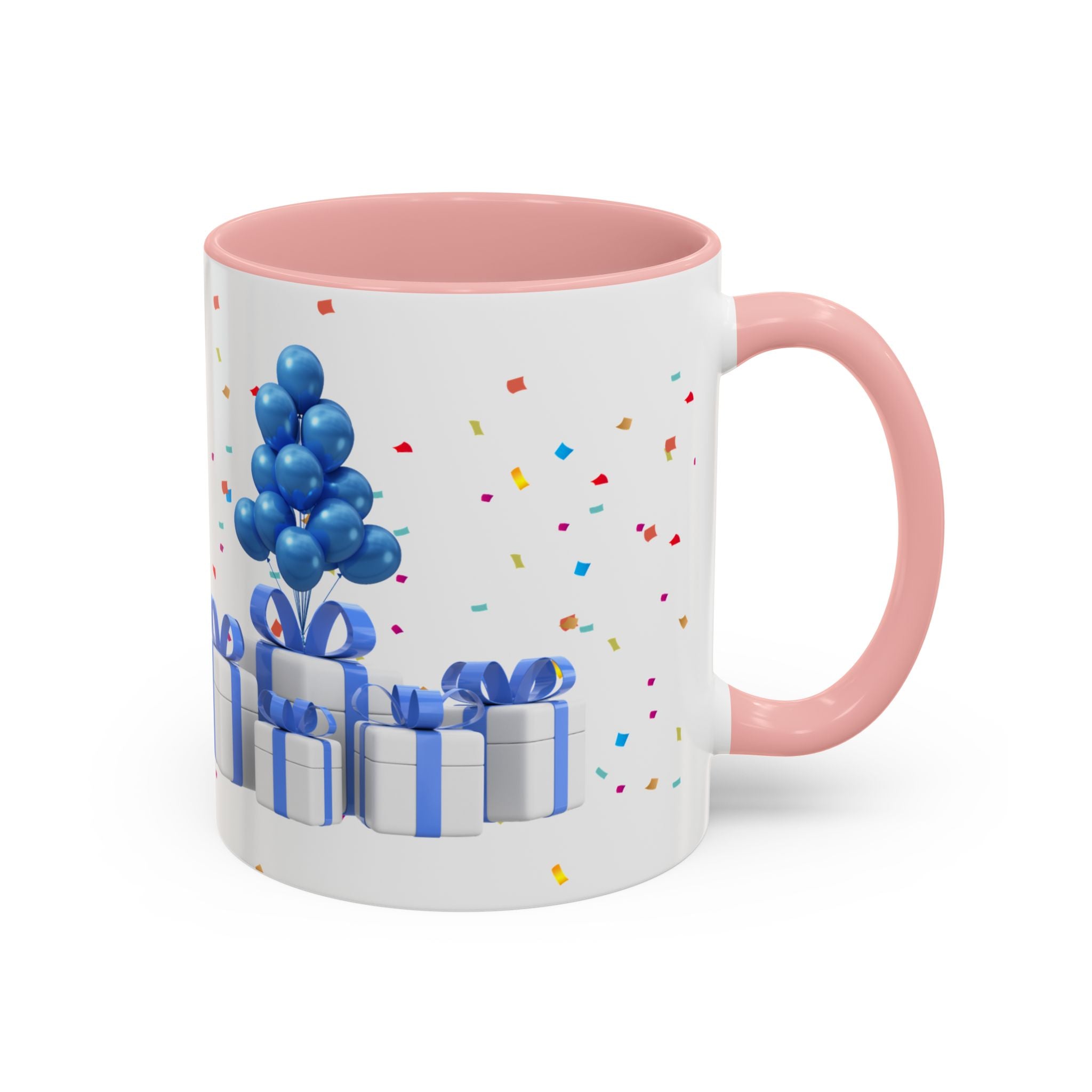 Happy Birthday Dad - Accent Coffee Mug