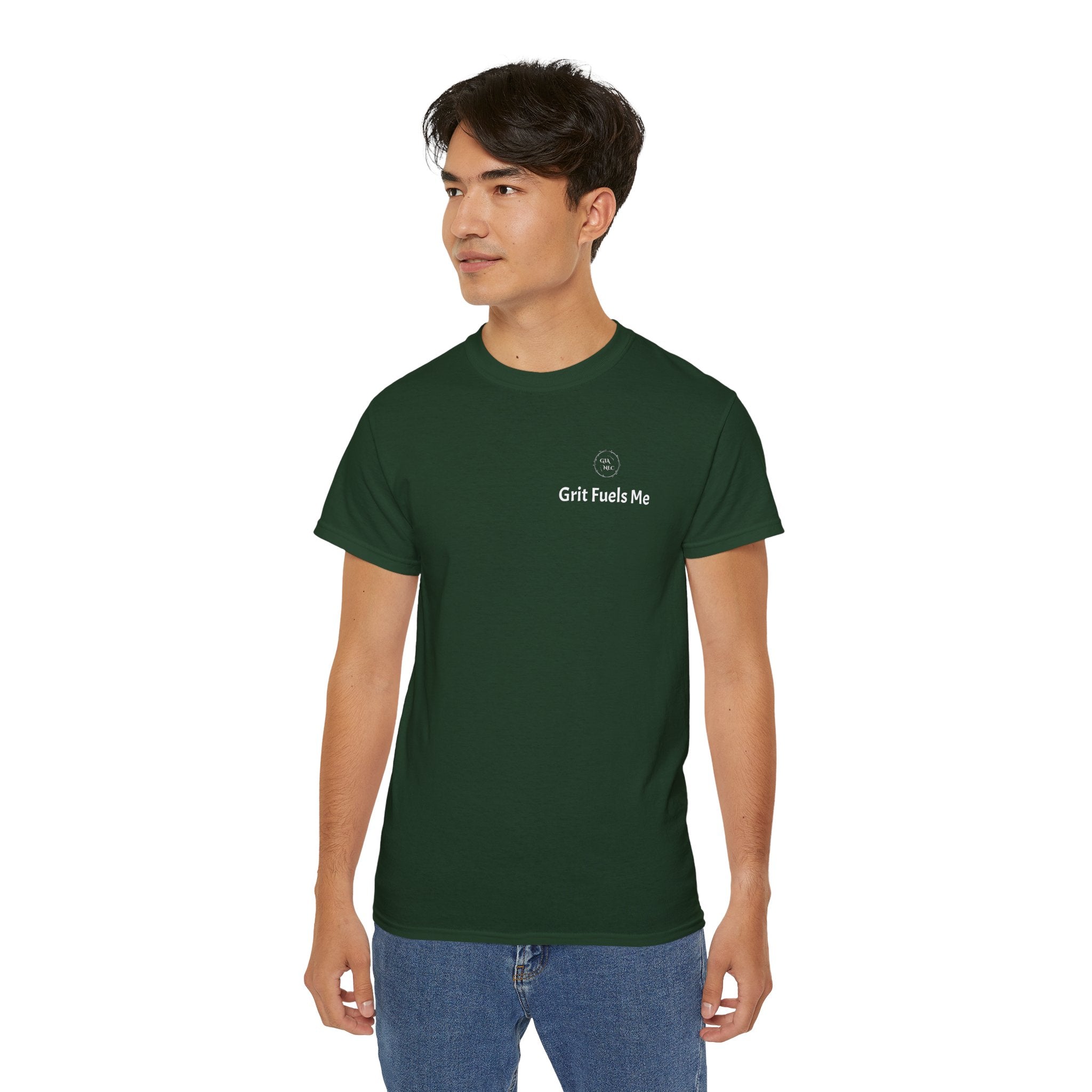 Grit Fuels Me - Unisex Ultra Cotton Tee for Motivation and Inspiration