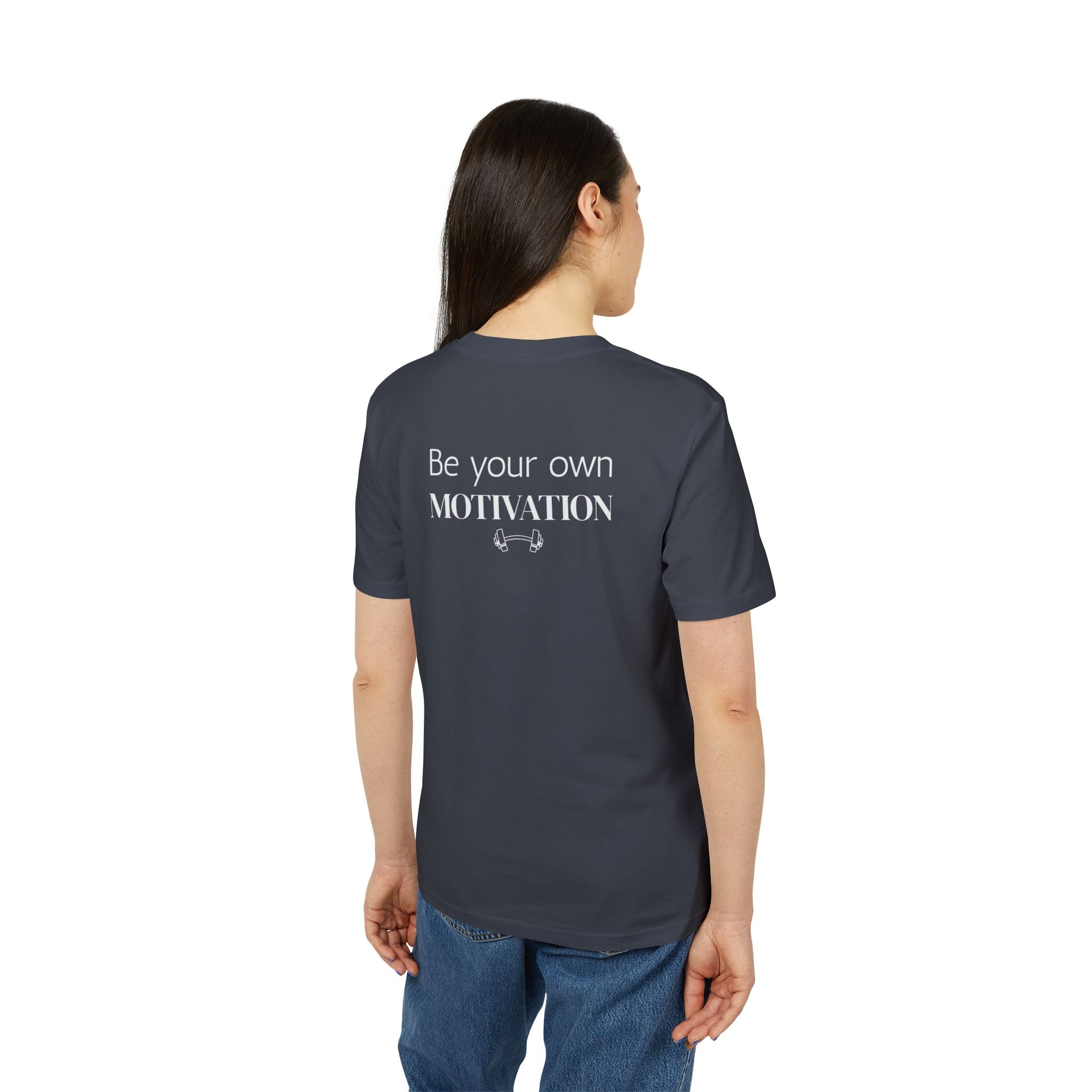 Unisex Motivational T-Shirt, Be Your Own Motivation Tee, Workout Top, Fitness Gear, Gift for Creators, Inspirational Apparel