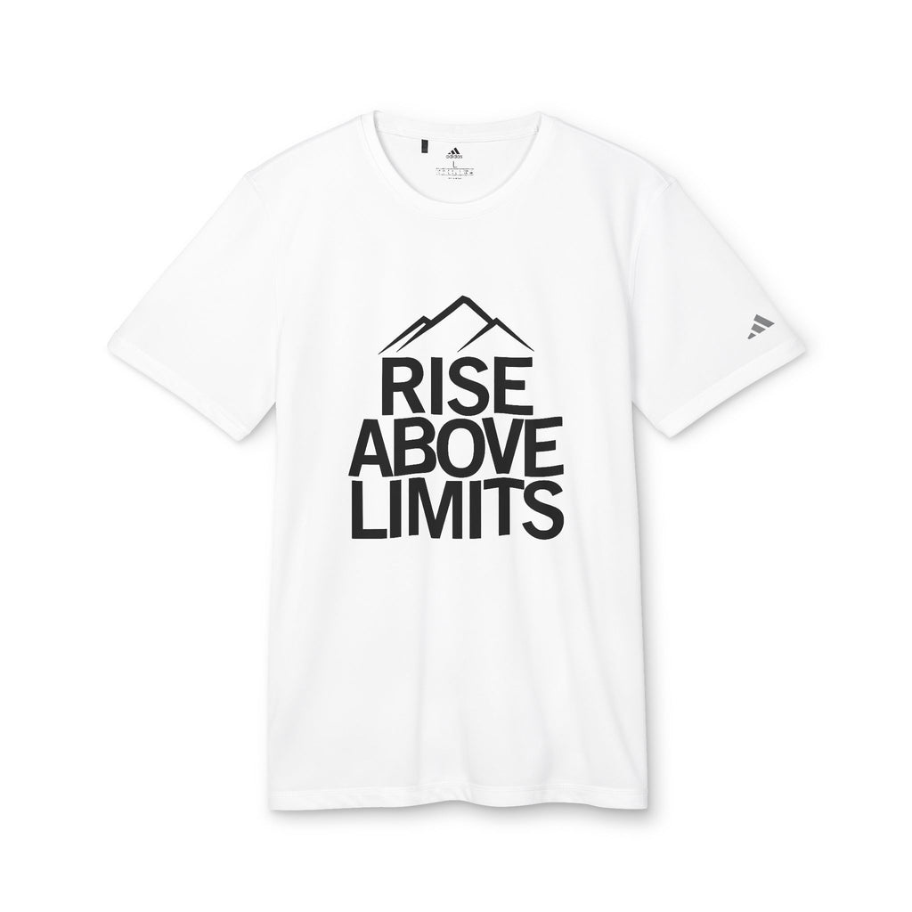Unisex Sport T-shirt, Rise Above Limits Tee, Athletic Apparel, Fitness Gear, Workout Shirt, Motivational Clothing, Gift for Athletes