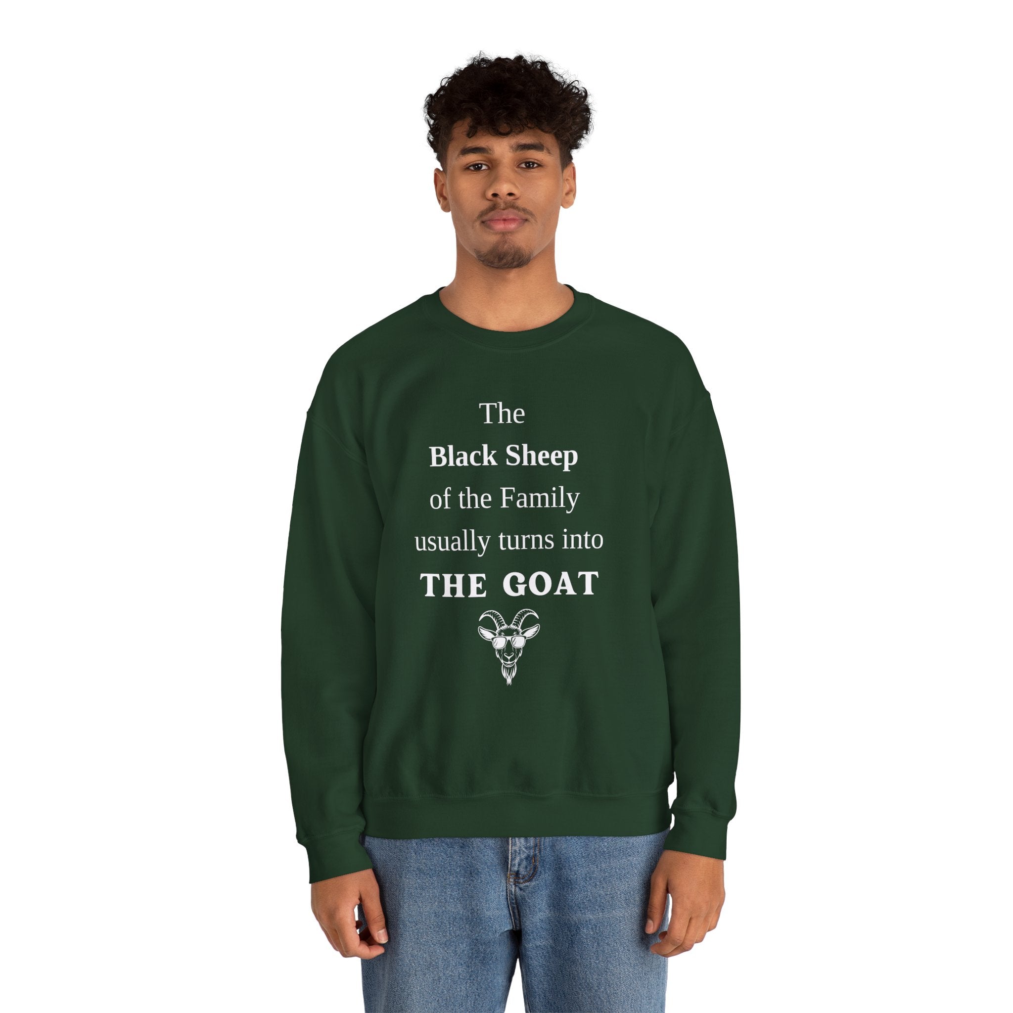 The Black Sheep Crewneck Sweatshirt - Unisex Family Humor Gift
