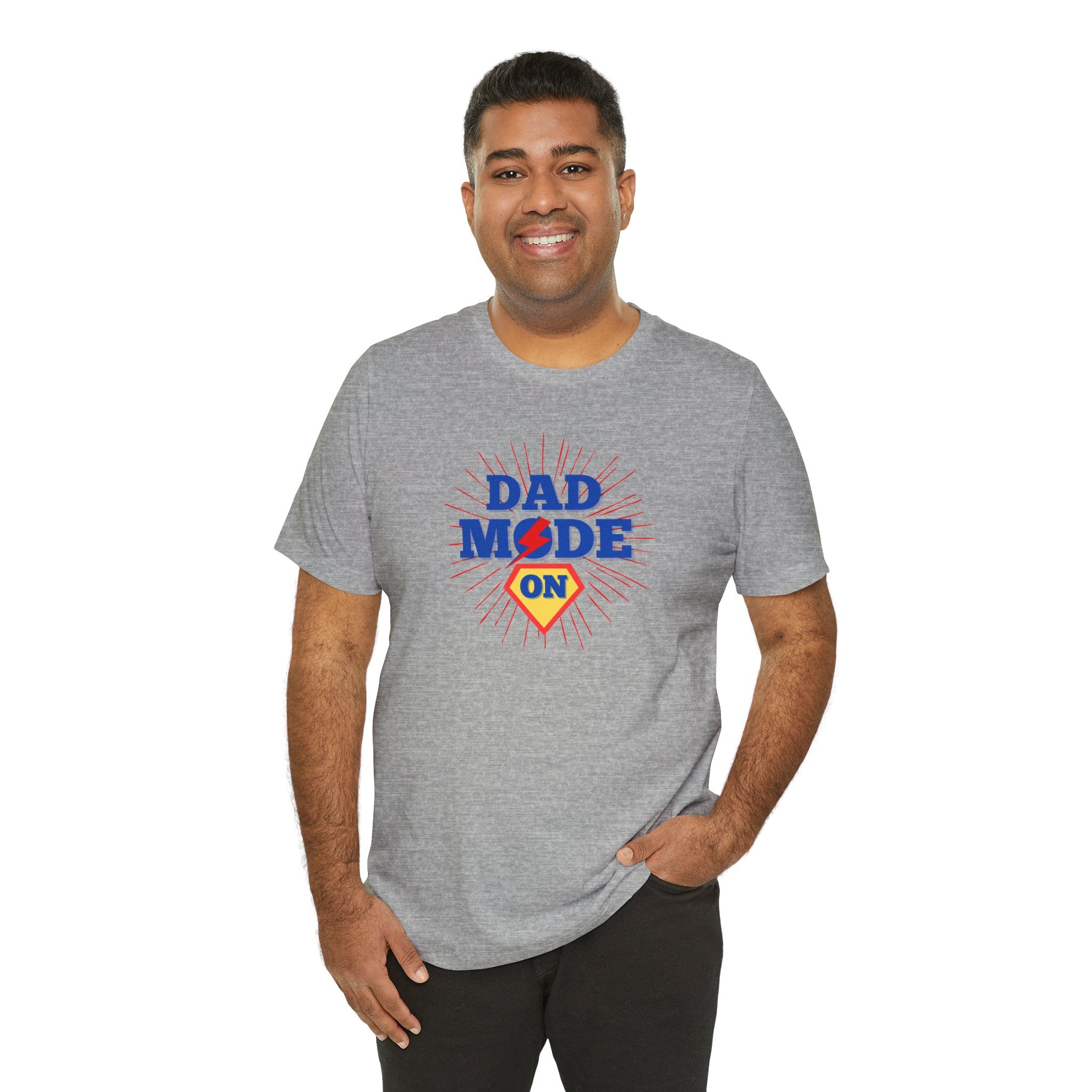 Dad Mode On - Jersey T-Shirt for Cool Dads