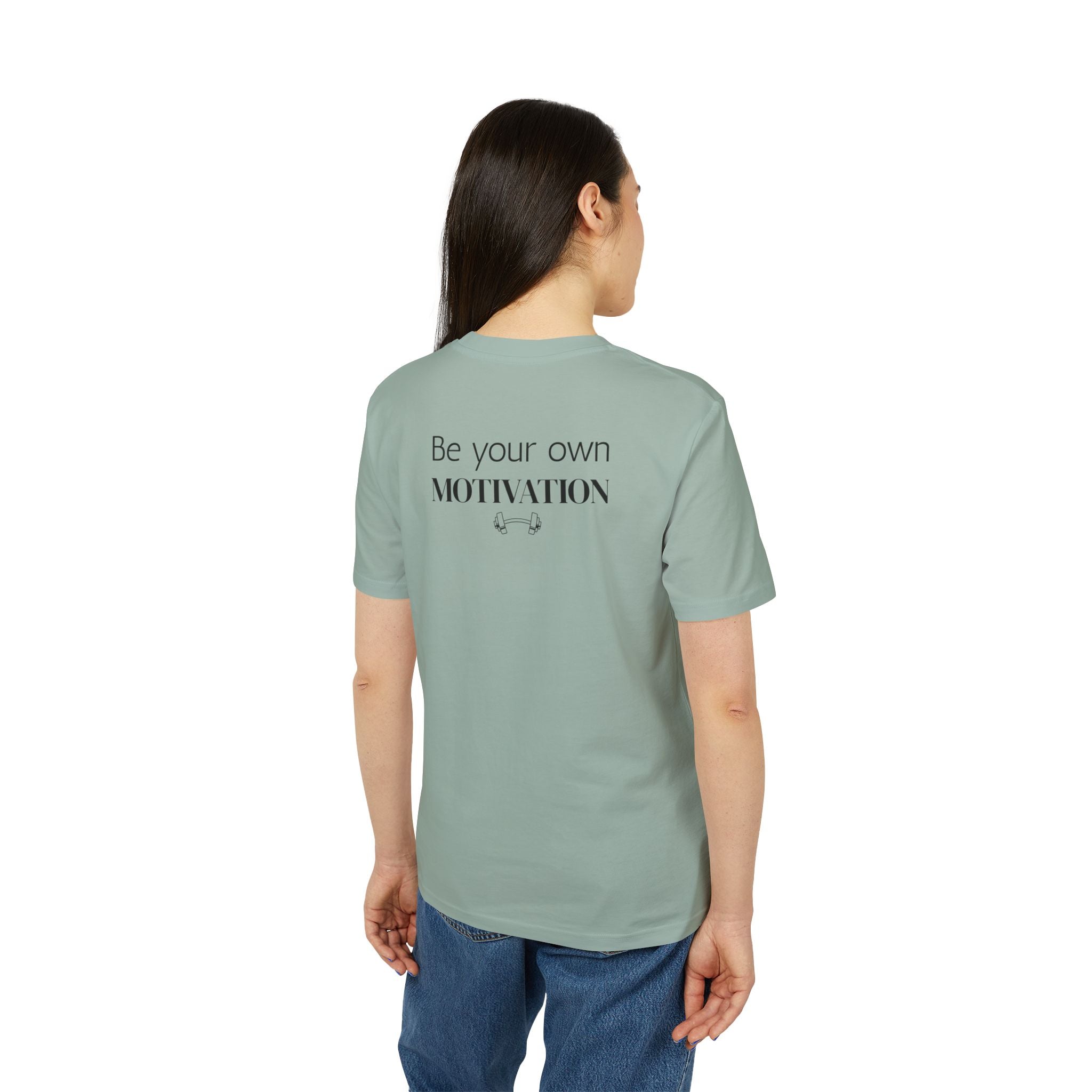Unisex Motivational T-Shirt, Be Your Own Motivation Tee, Workout Top, Fitness Gear, Gift for Creators, Inspirational Apparel
