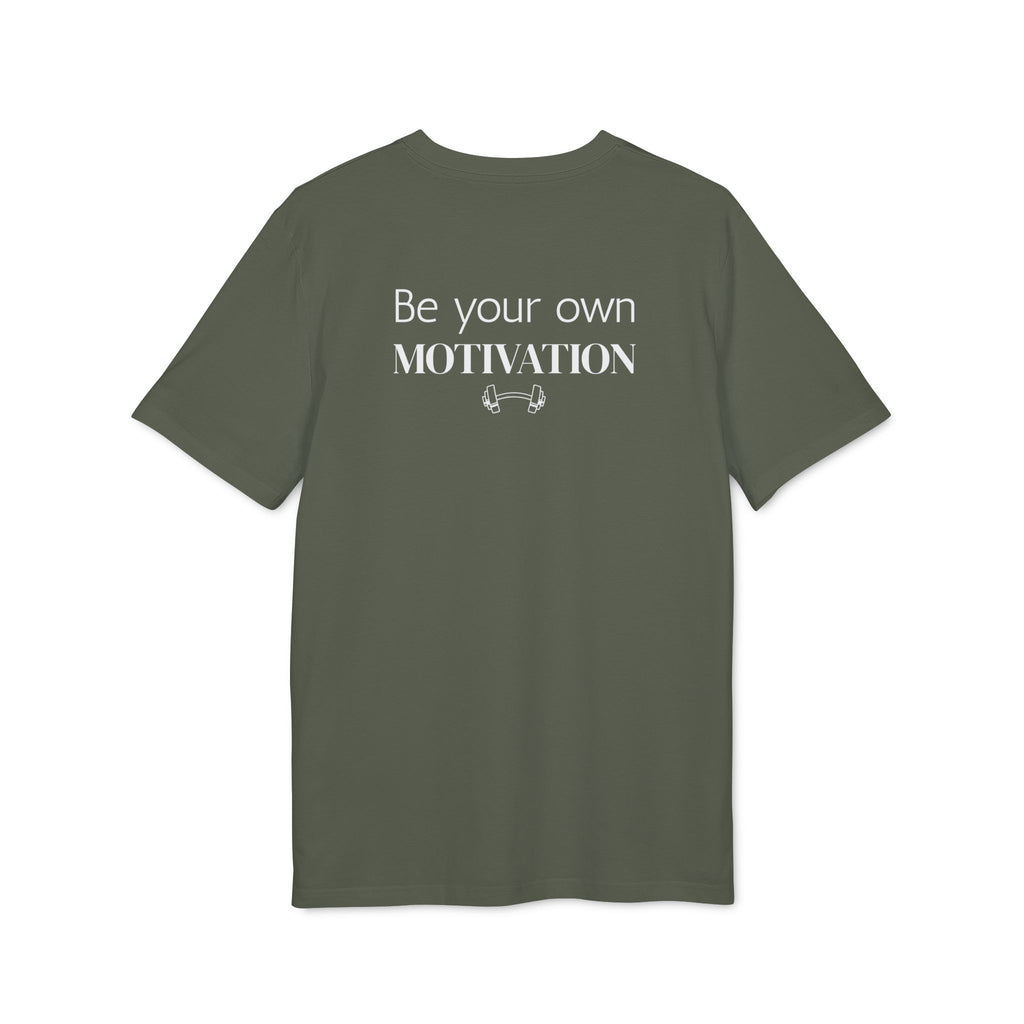 Unisex Motivational T-Shirt, Be Your Own Motivation Tee, Workout Top, Fitness Gear, Gift for Creators, Inspirational Apparel