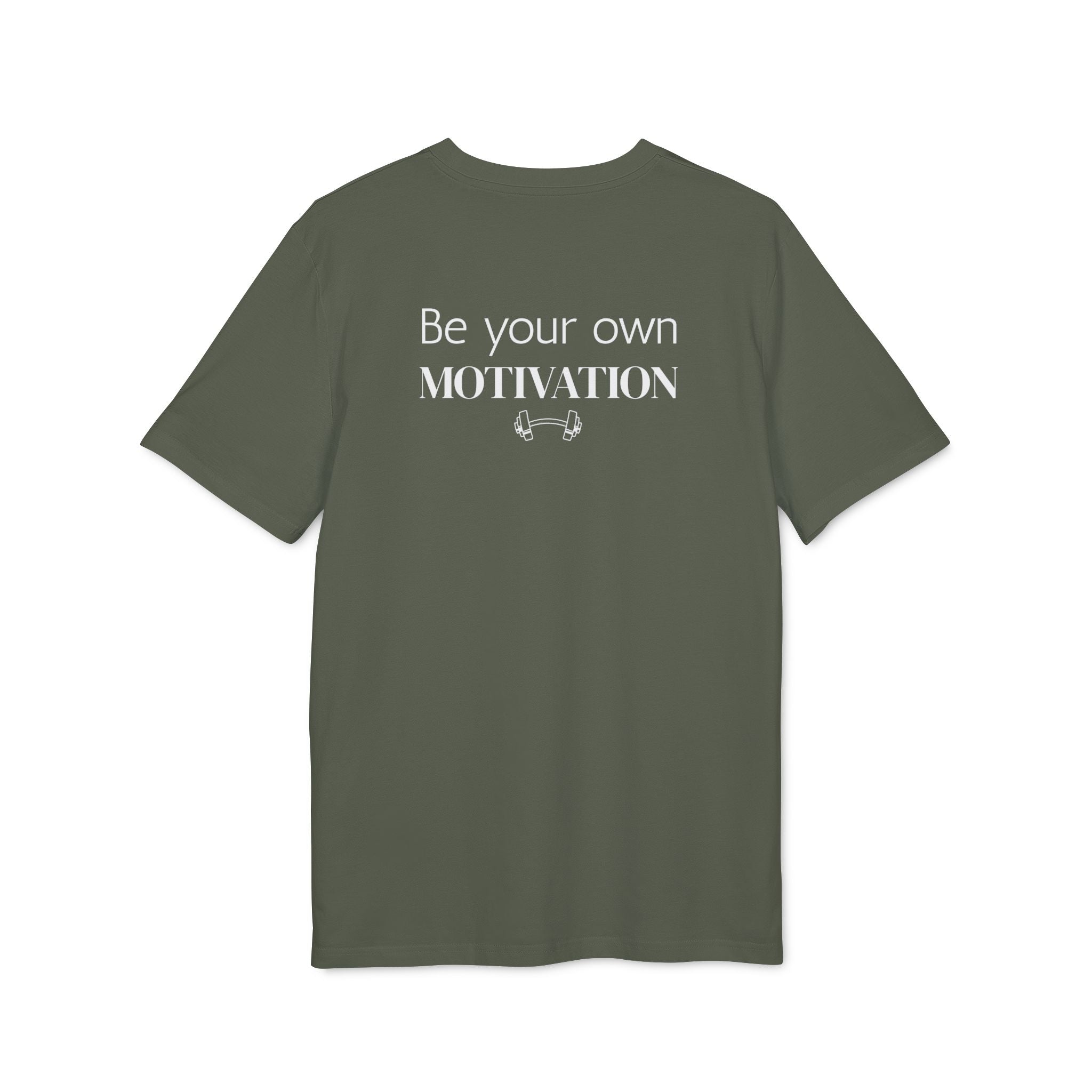 Unisex Motivational T-Shirt, Be Your Own Motivation Tee, Workout Top, Fitness Gear, Gift for Creators, Inspirational Apparel
