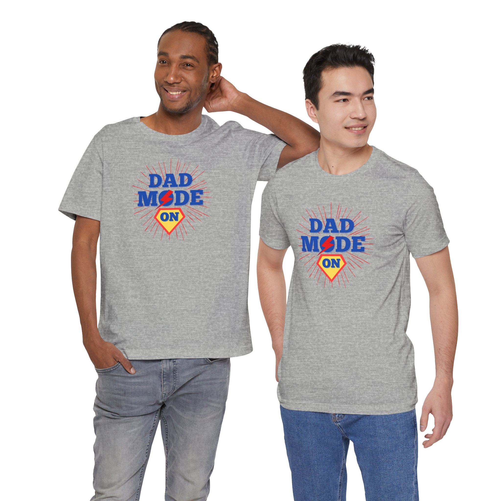 Dad Mode On - Jersey T-Shirt for Cool Dads