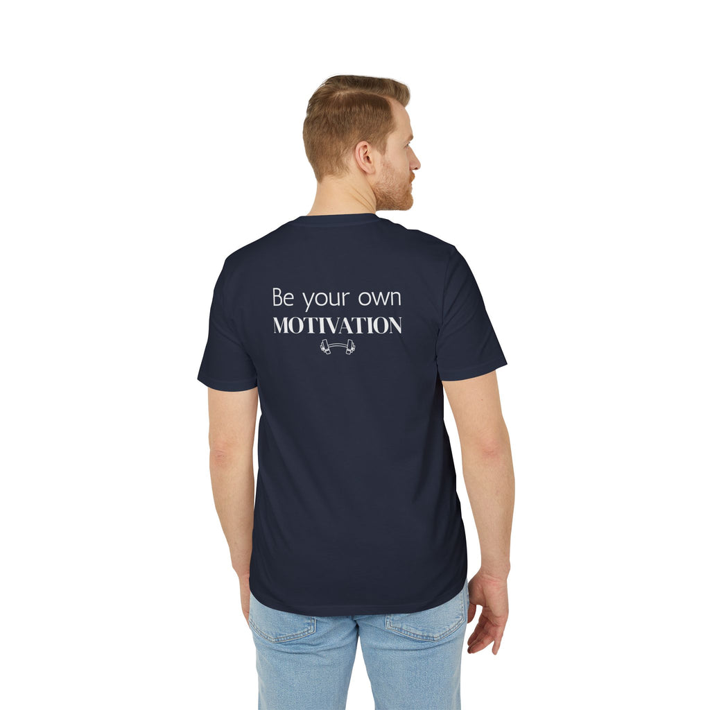 Unisex Motivational T-Shirt, Be Your Own Motivation Tee, Workout Top, Fitness Gear, Gift for Creators, Inspirational Apparel