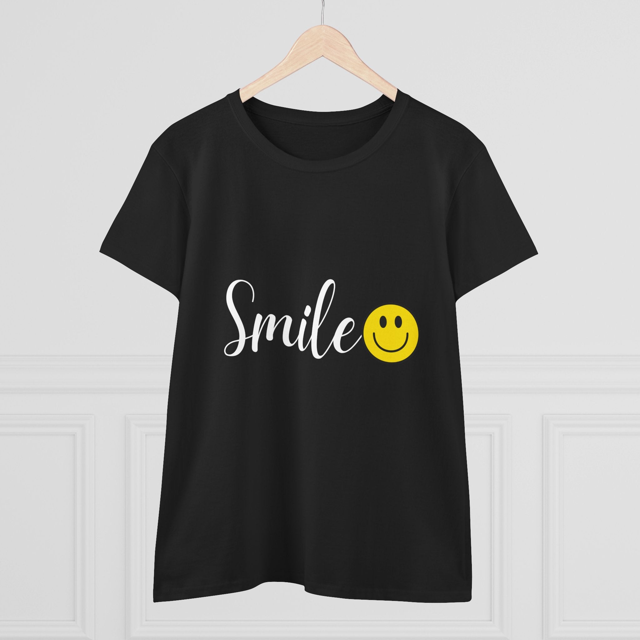 Smile :) Women's Cotton T-shirt