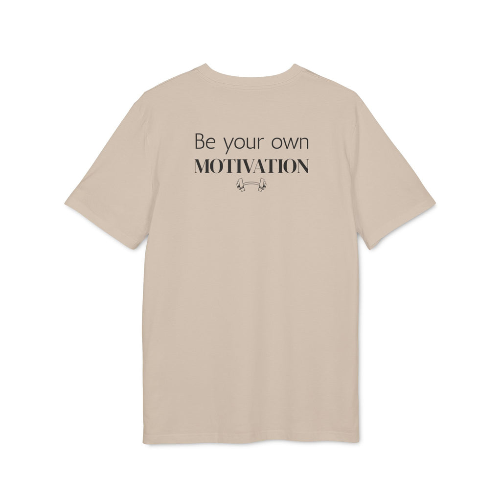 Unisex Motivational T-Shirt, Be Your Own Motivation Tee, Workout Top, Fitness Gear, Gift for Creators, Inspirational Apparel