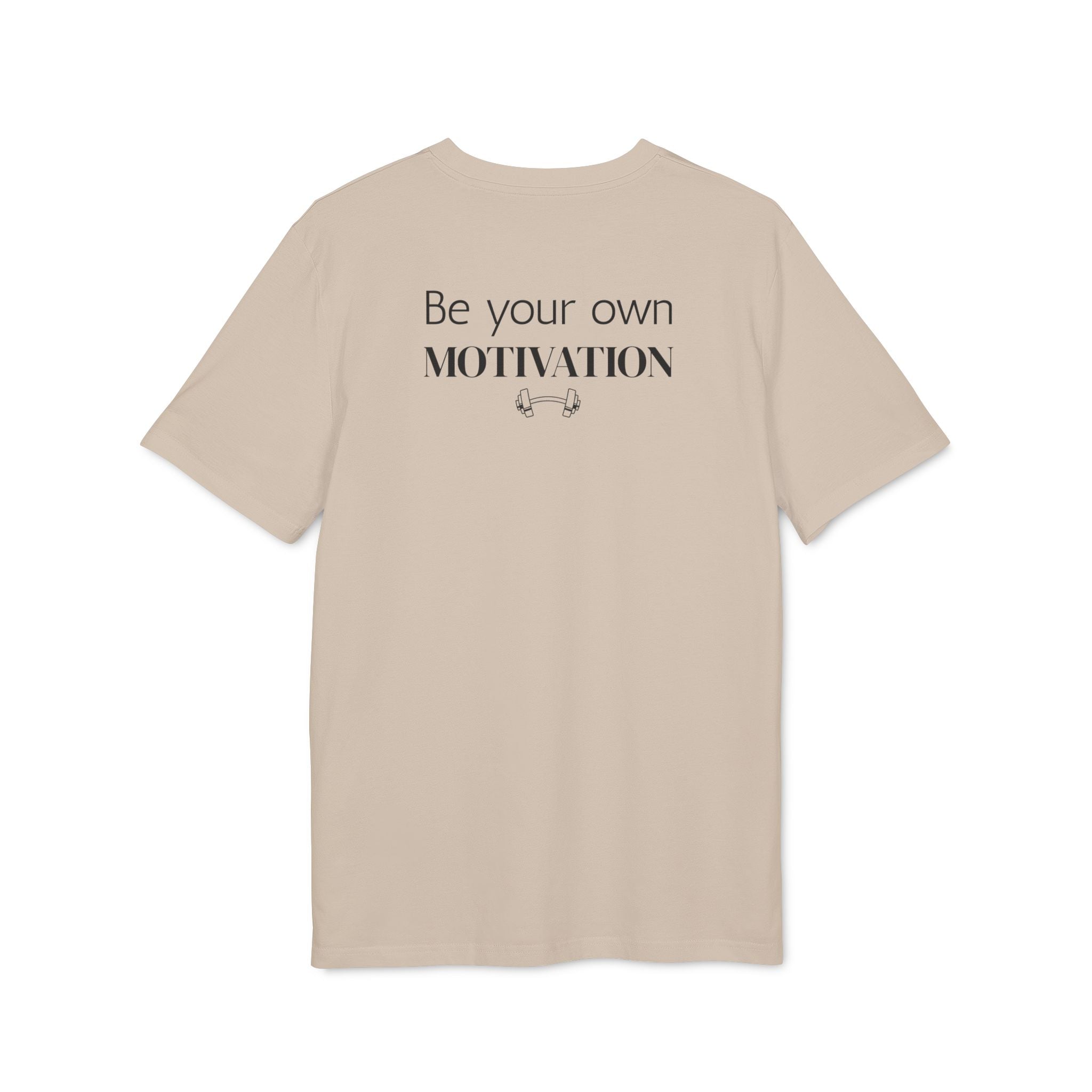 Unisex Motivational T-Shirt, Be Your Own Motivation Tee, Workout Top, Fitness Gear, Gift for Creators, Inspirational Apparel
