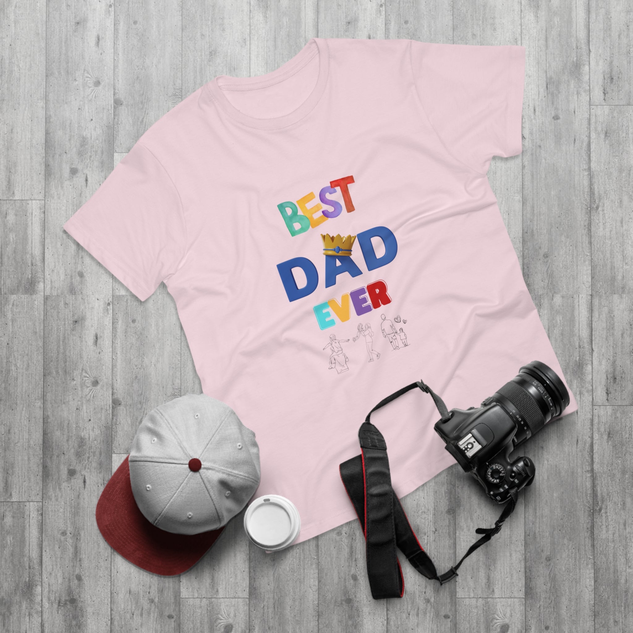 Best Dad Ever T-Shirt - Fun Gift for Father's Day