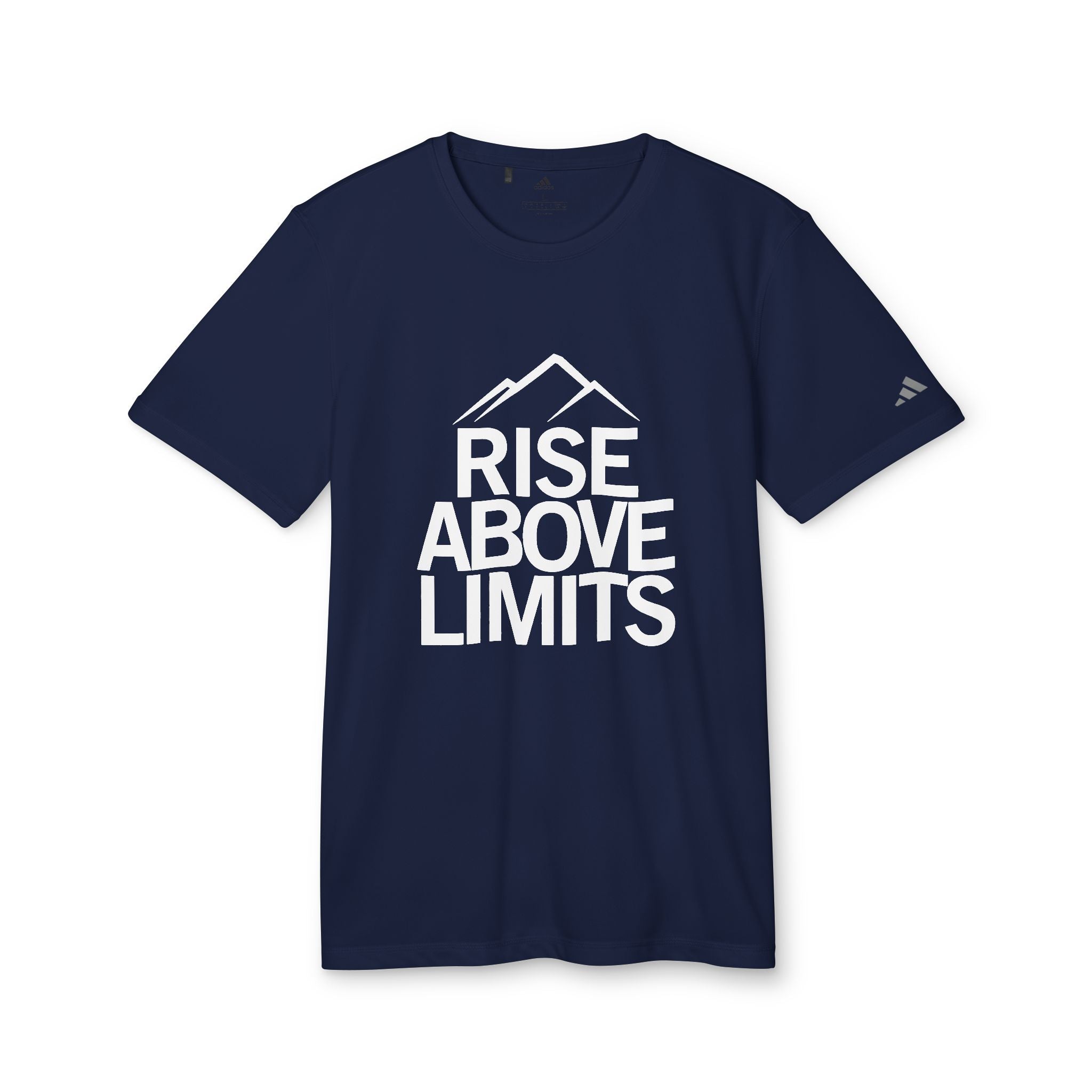 Unisex Sport T-shirt, Rise Above Limits Tee, Athletic Apparel, Fitness Gear, Workout Shirt, Motivational Clothing, Gift for Athletes