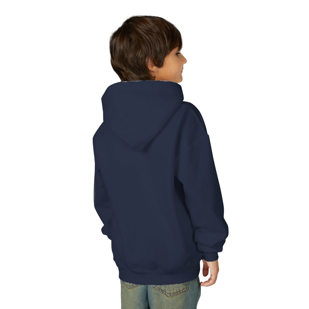 Halloween Skeleton Youth Hoodie - Bone to be Wild, Cozy Fall Outfit, Kids' Halloween Costume, Trick or Treat Sweater