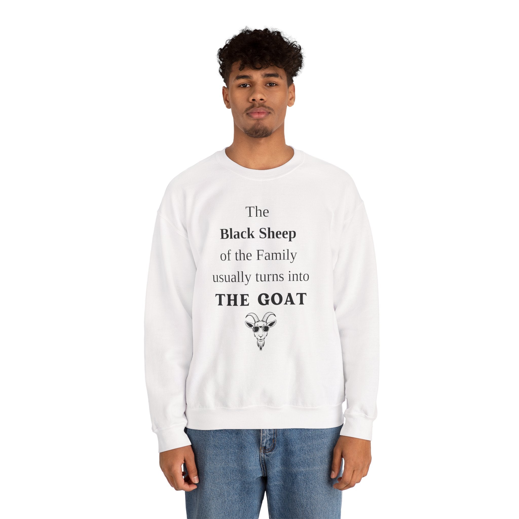 The Black Sheep Crewneck Sweatshirt - Unisex Family Humor Gift