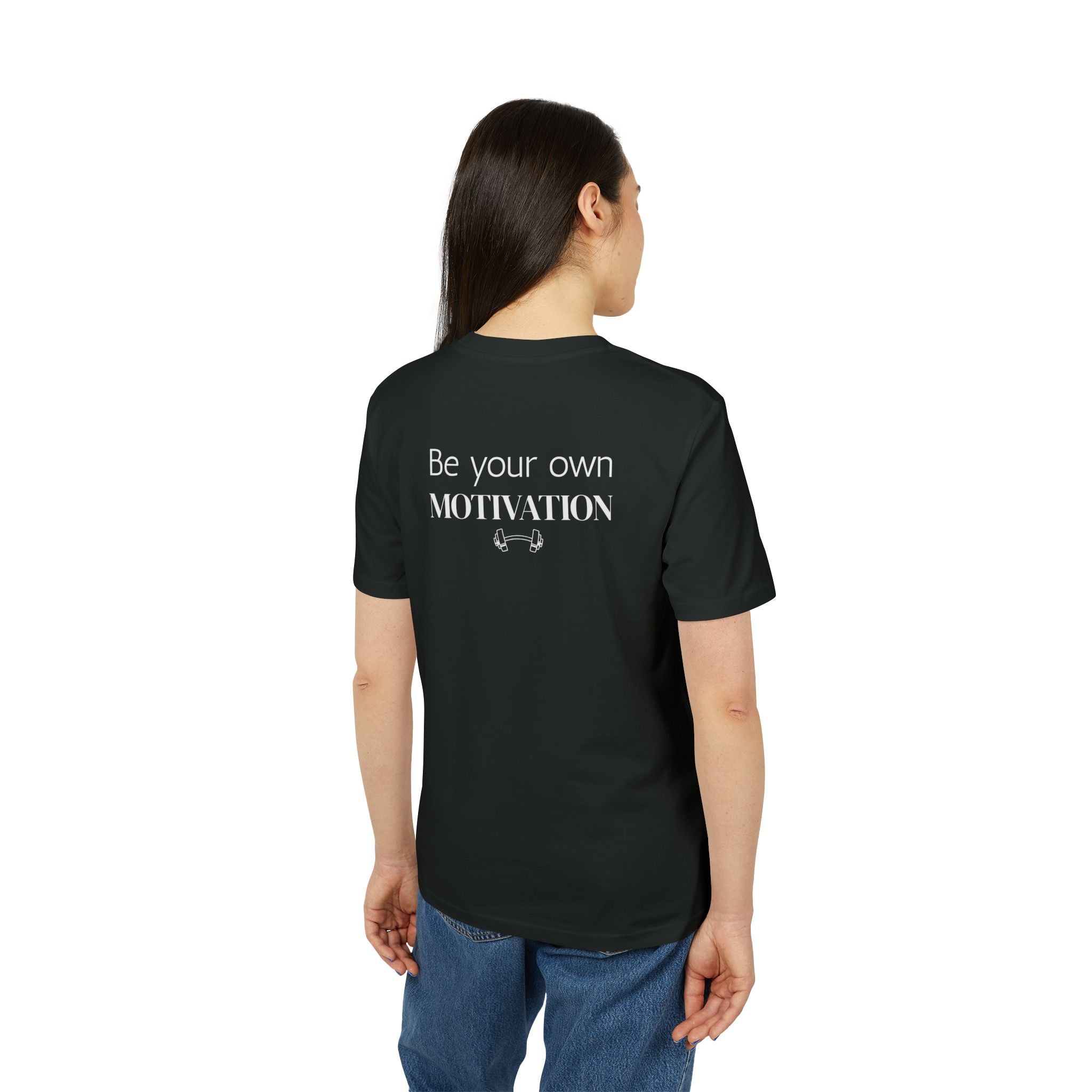 Unisex Motivational T-Shirt, Be Your Own Motivation Tee, Workout Top, Fitness Gear, Gift for Creators, Inspirational Apparel
