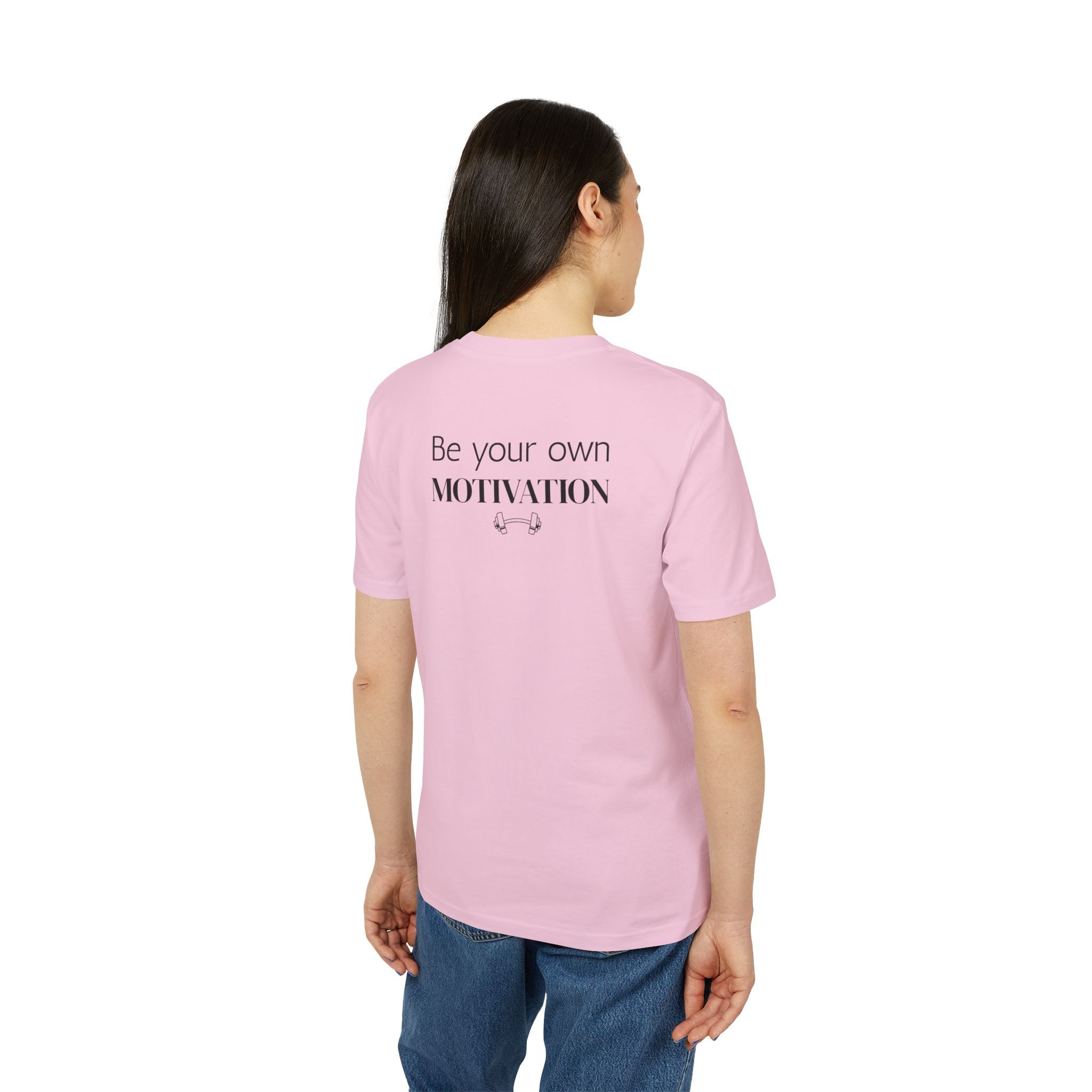 Unisex Motivational T-Shirt, Be Your Own Motivation Tee, Workout Top, Fitness Gear, Gift for Creators, Inspirational Apparel