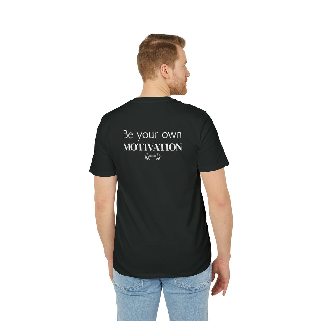 Unisex Motivational T-Shirt, Be Your Own Motivation Tee, Workout Top, Fitness Gear, Gift for Creators, Inspirational Apparel