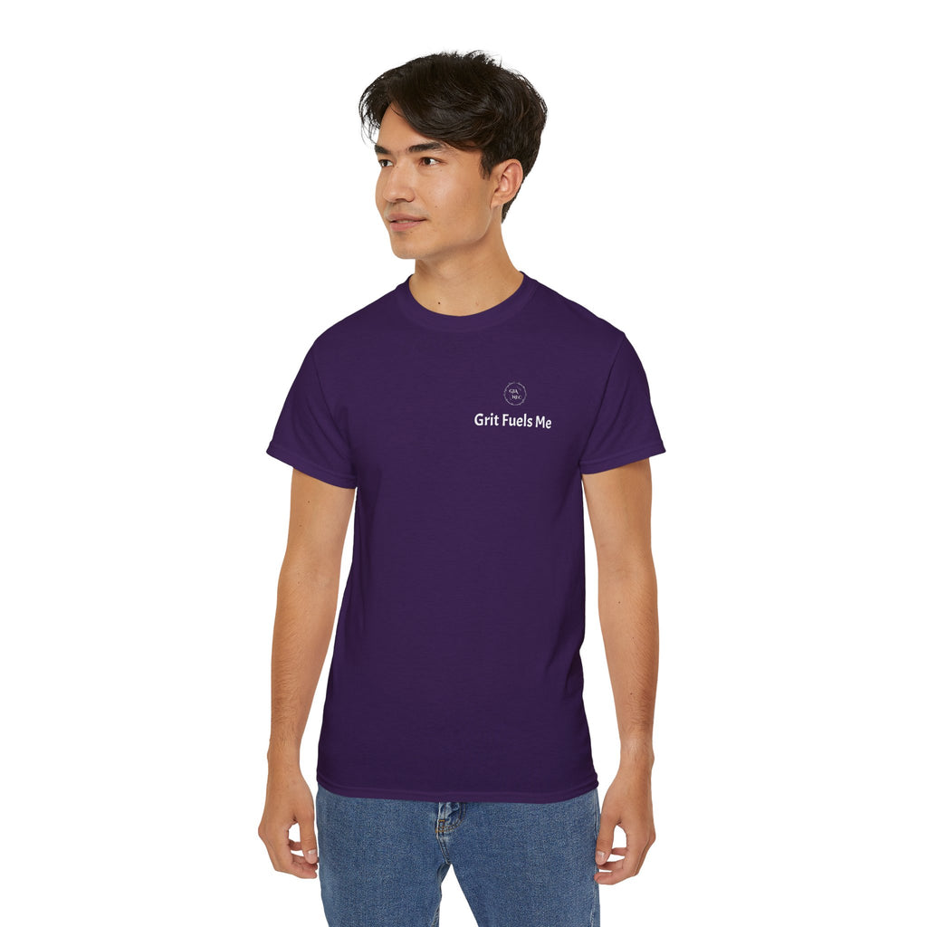 Grit Fuels Me - Unisex Ultra Cotton Tee for Motivation and Inspiration