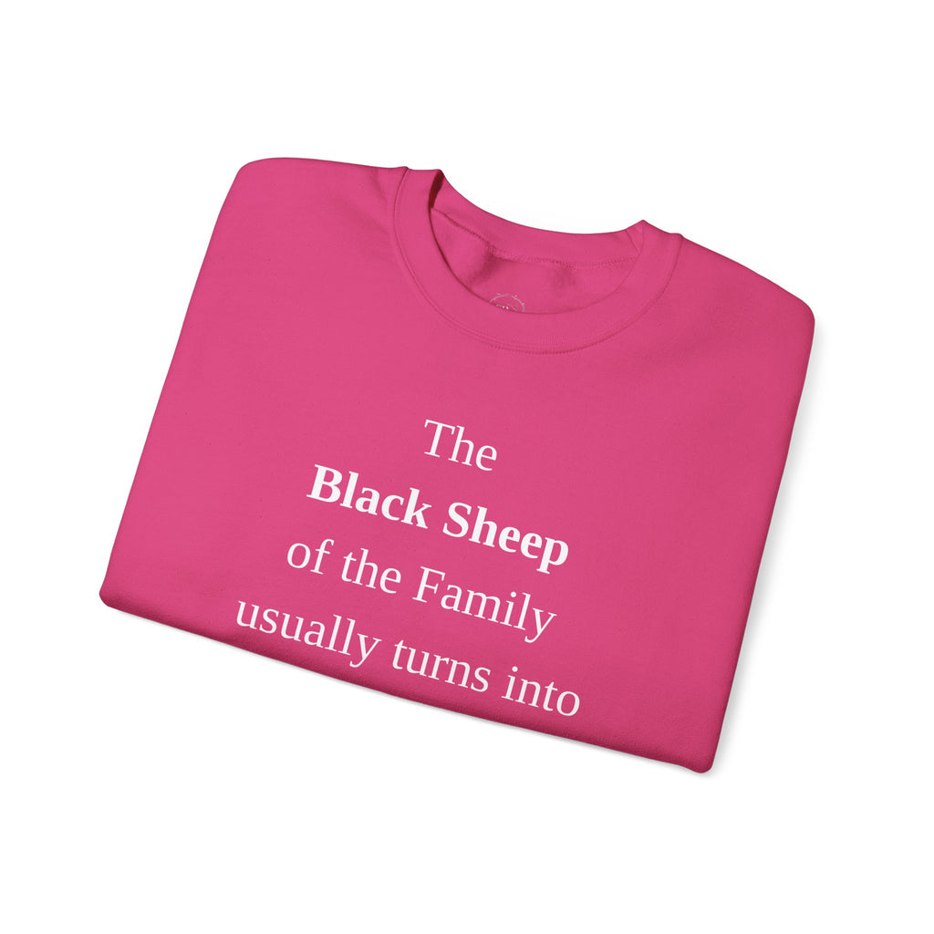The Black Sheep Crewneck Sweatshirt - Unisex Family Humor Gift
