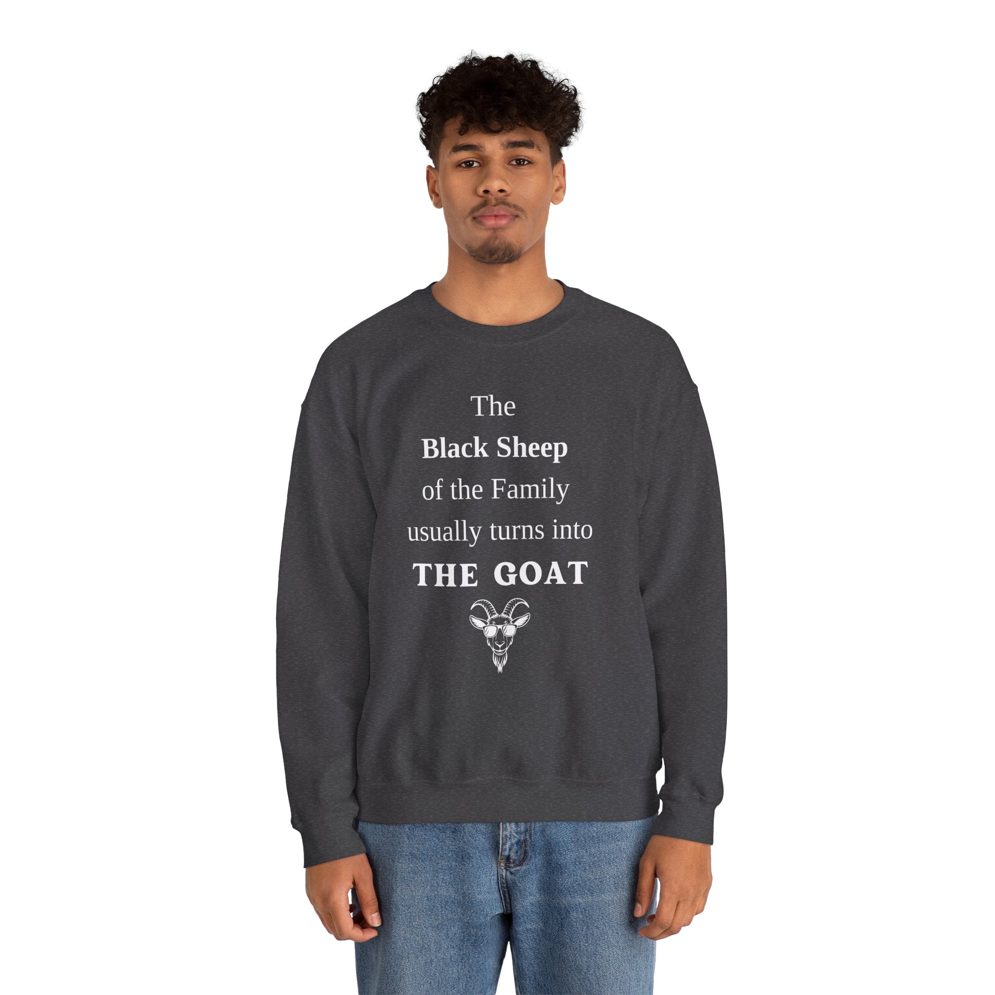 The Black Sheep Crewneck Sweatshirt - Unisex Family Humor Gift