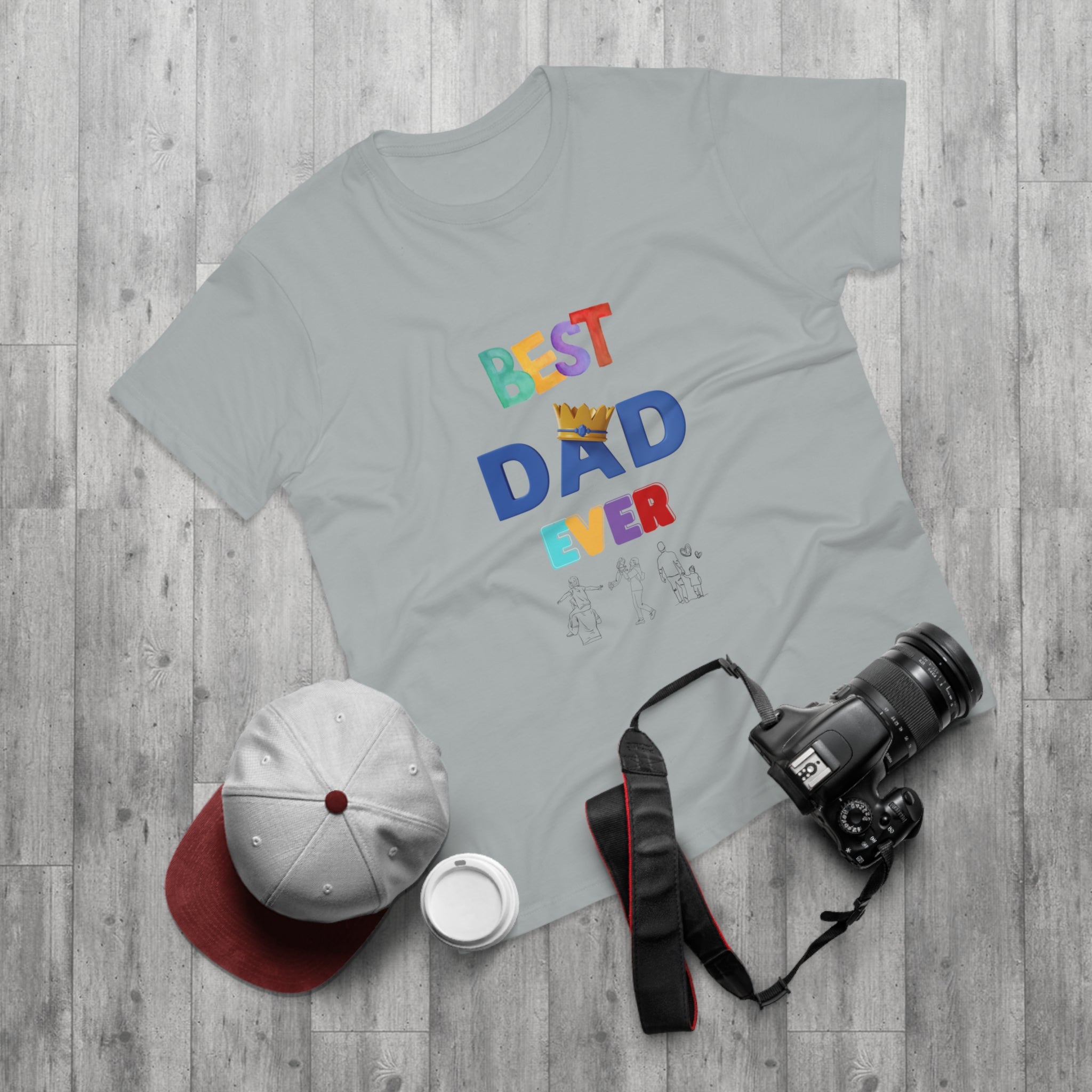 Best Dad Ever T-Shirt - Fun Gift for Father's Day