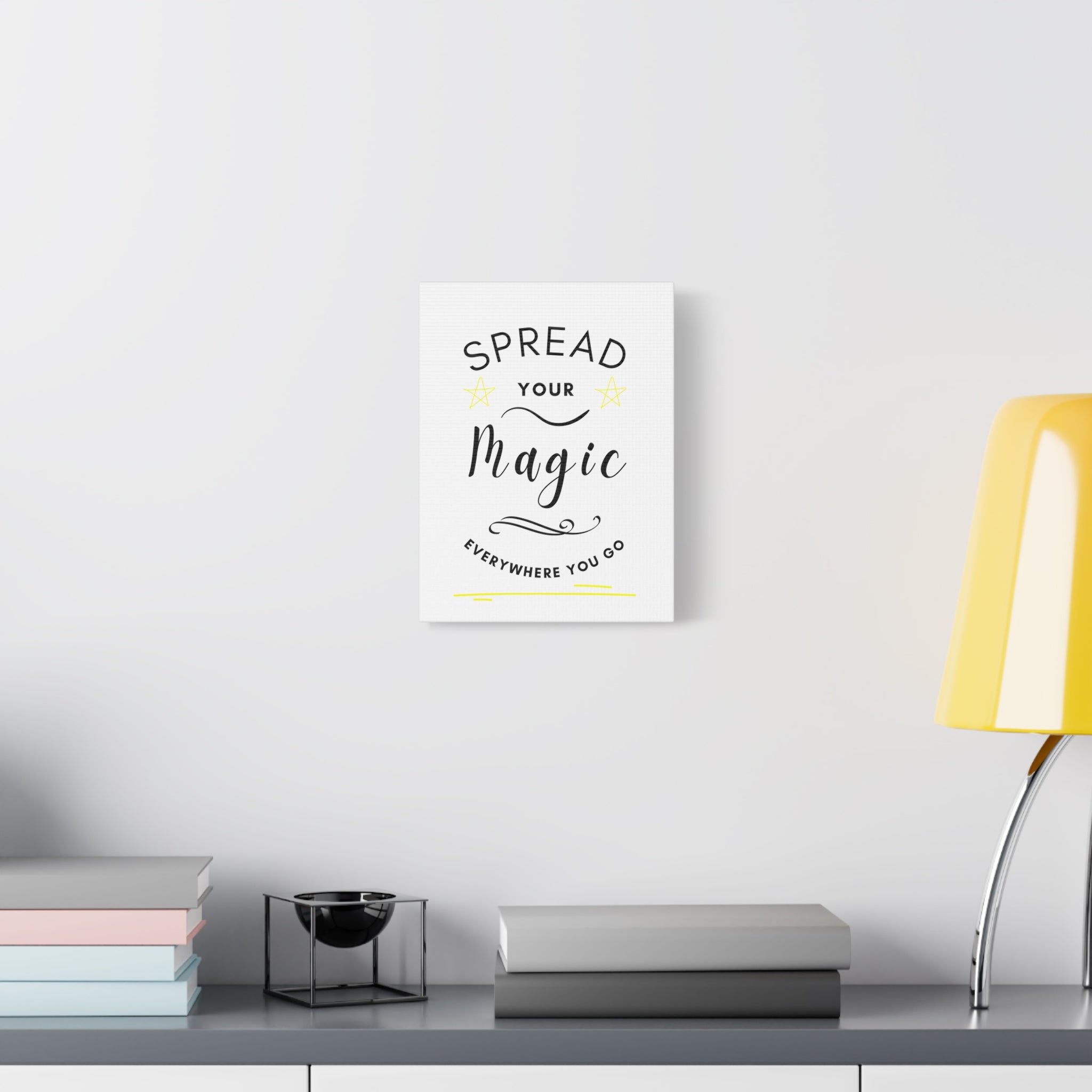 Inspirational Canvas Wall Art - "Spread Your Magic Everywhere You Go"
