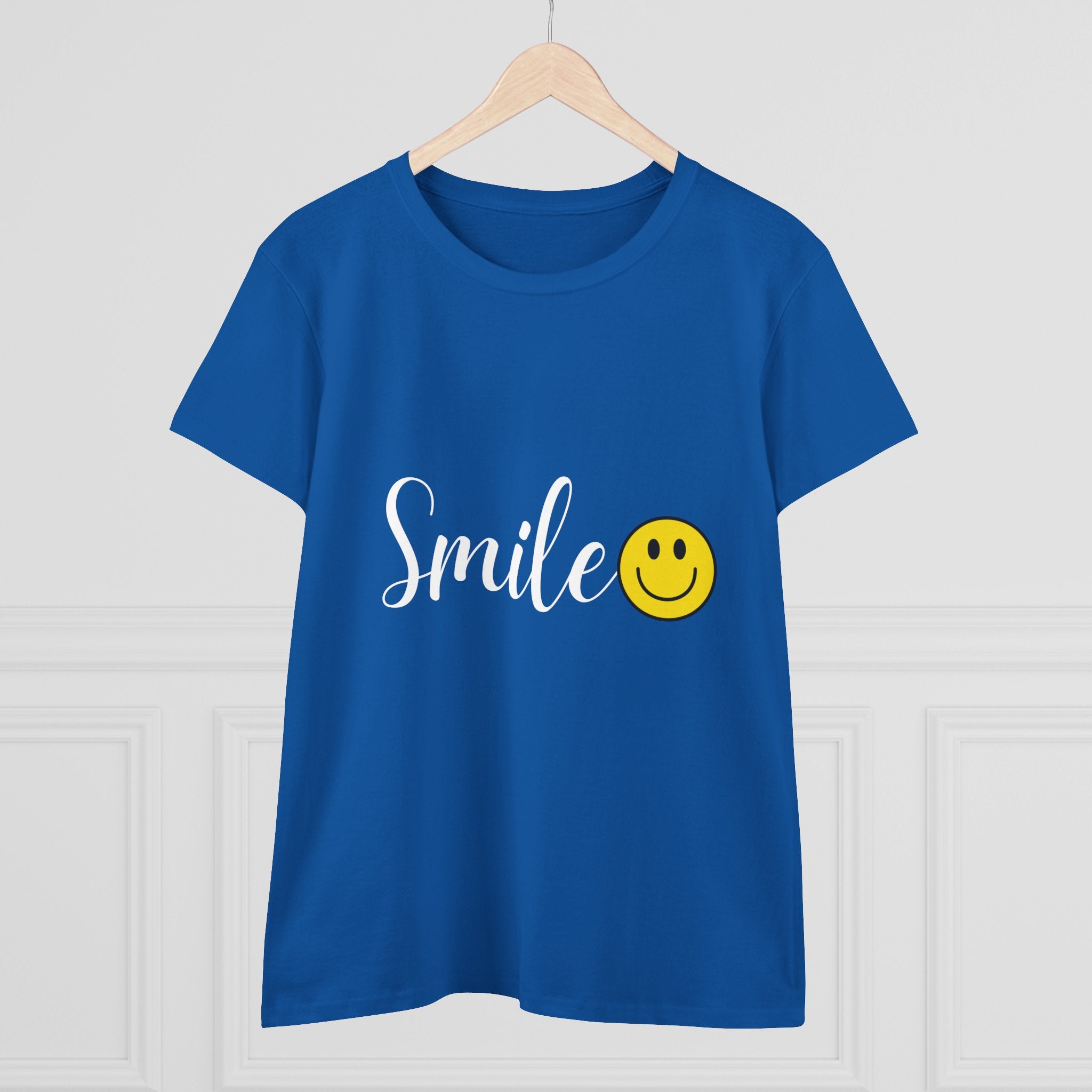 Smile :) Women's Cotton T-shirt