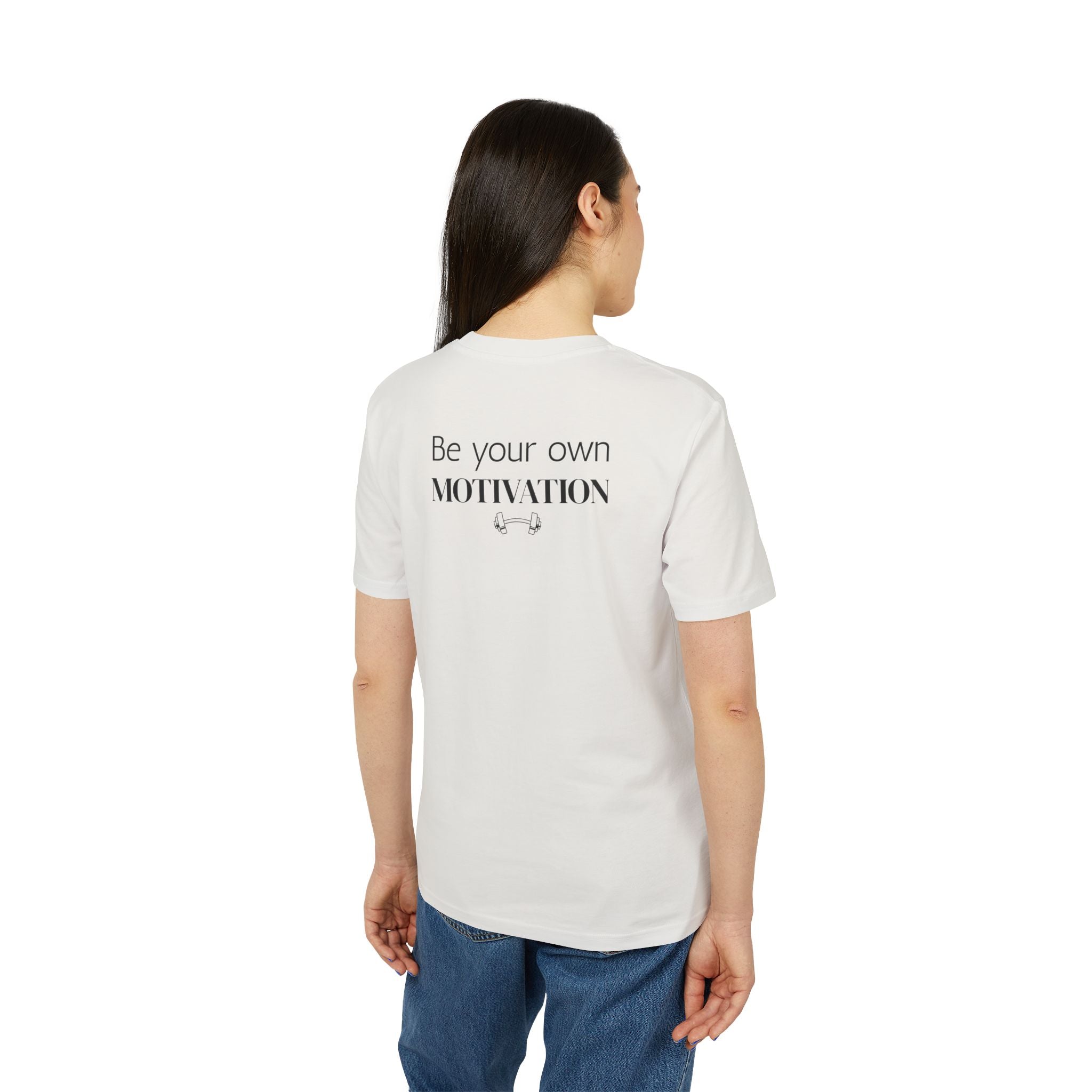 Unisex Motivational T-Shirt, Be Your Own Motivation Tee, Workout Top, Fitness Gear, Gift for Creators, Inspirational Apparel