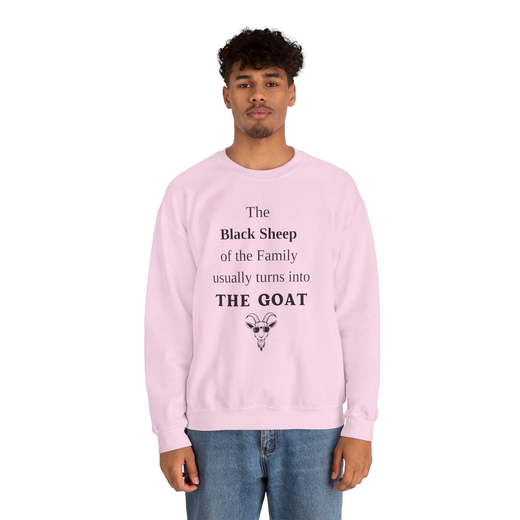 The Black Sheep Crewneck Sweatshirt - Unisex Family Humor Gift