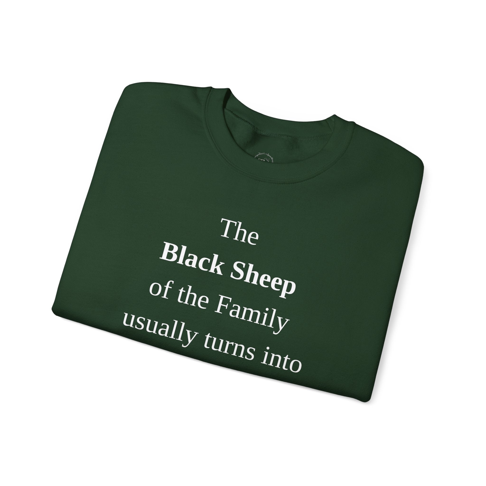 The Black Sheep Crewneck Sweatshirt - Unisex Family Humor Gift
