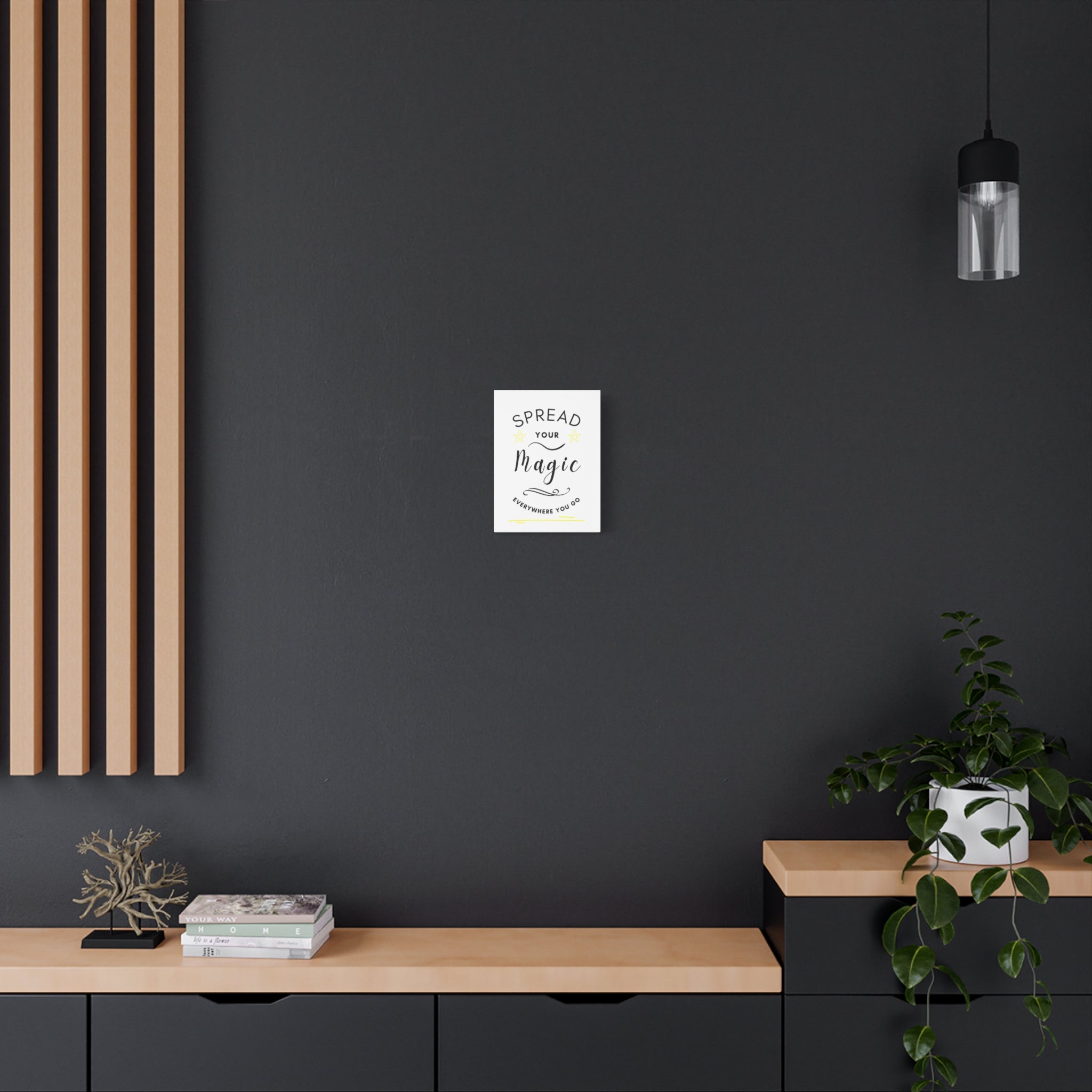 Inspirational Canvas Wall Art - "Spread Your Magic Everywhere You Go"