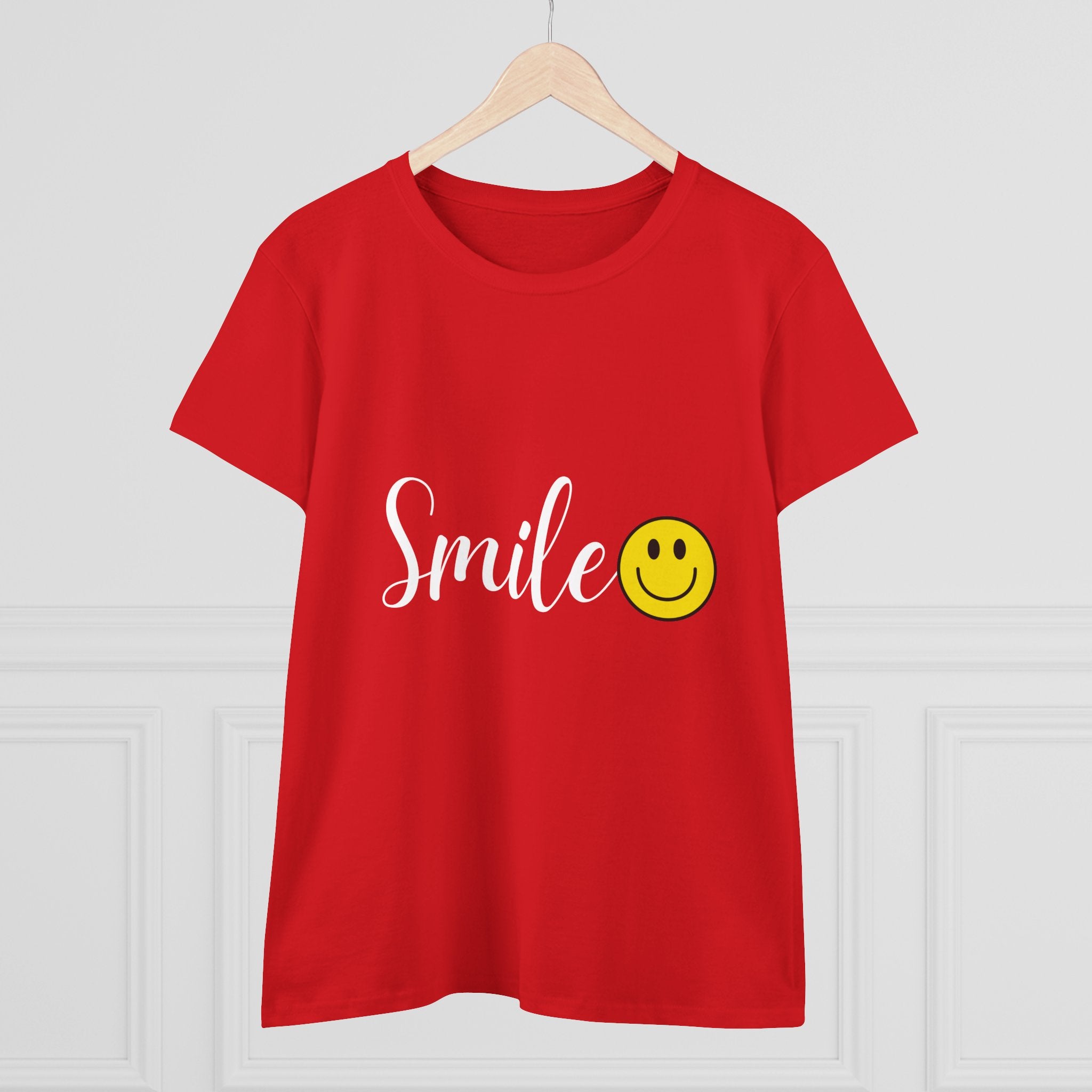 Smile :) Women's Cotton T-shirt