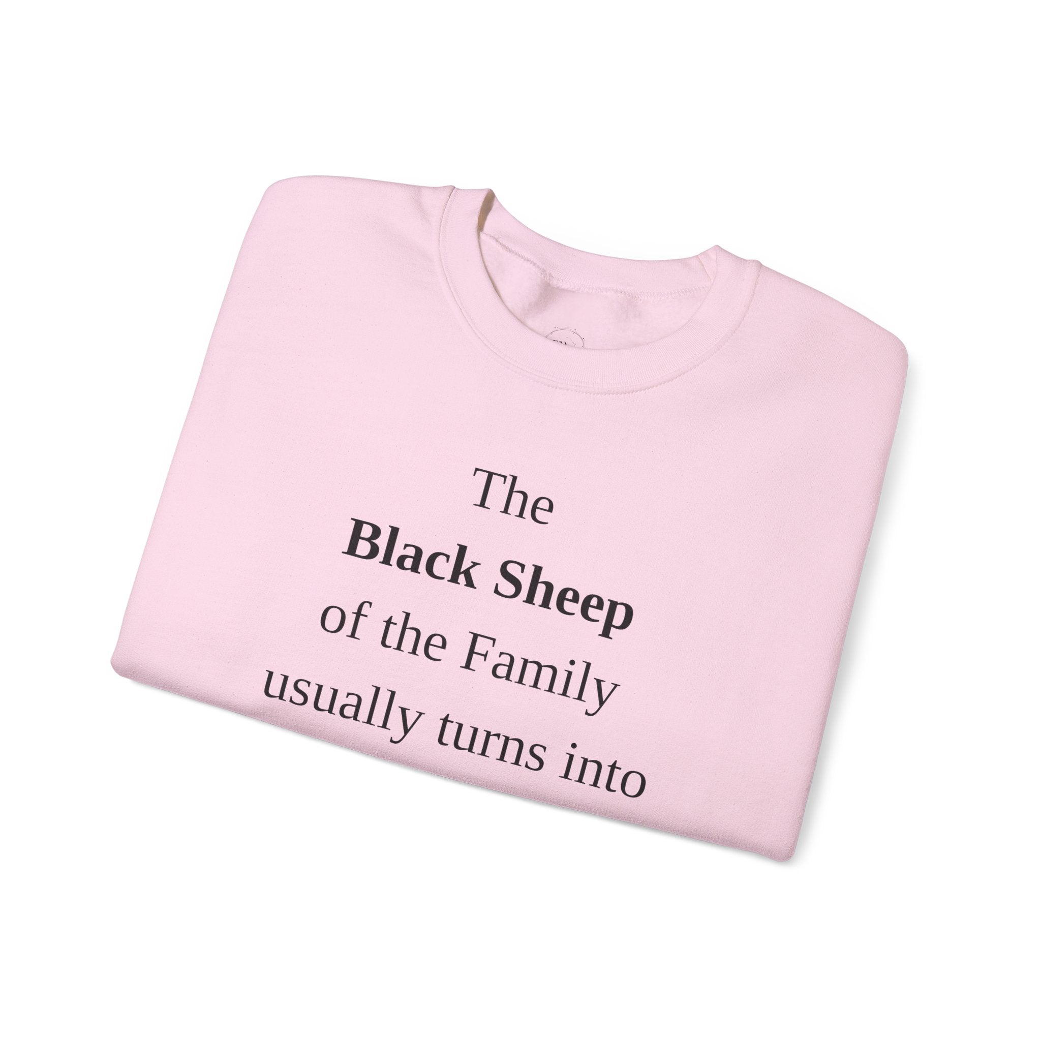 The Black Sheep Crewneck Sweatshirt - Unisex Family Humor Gift