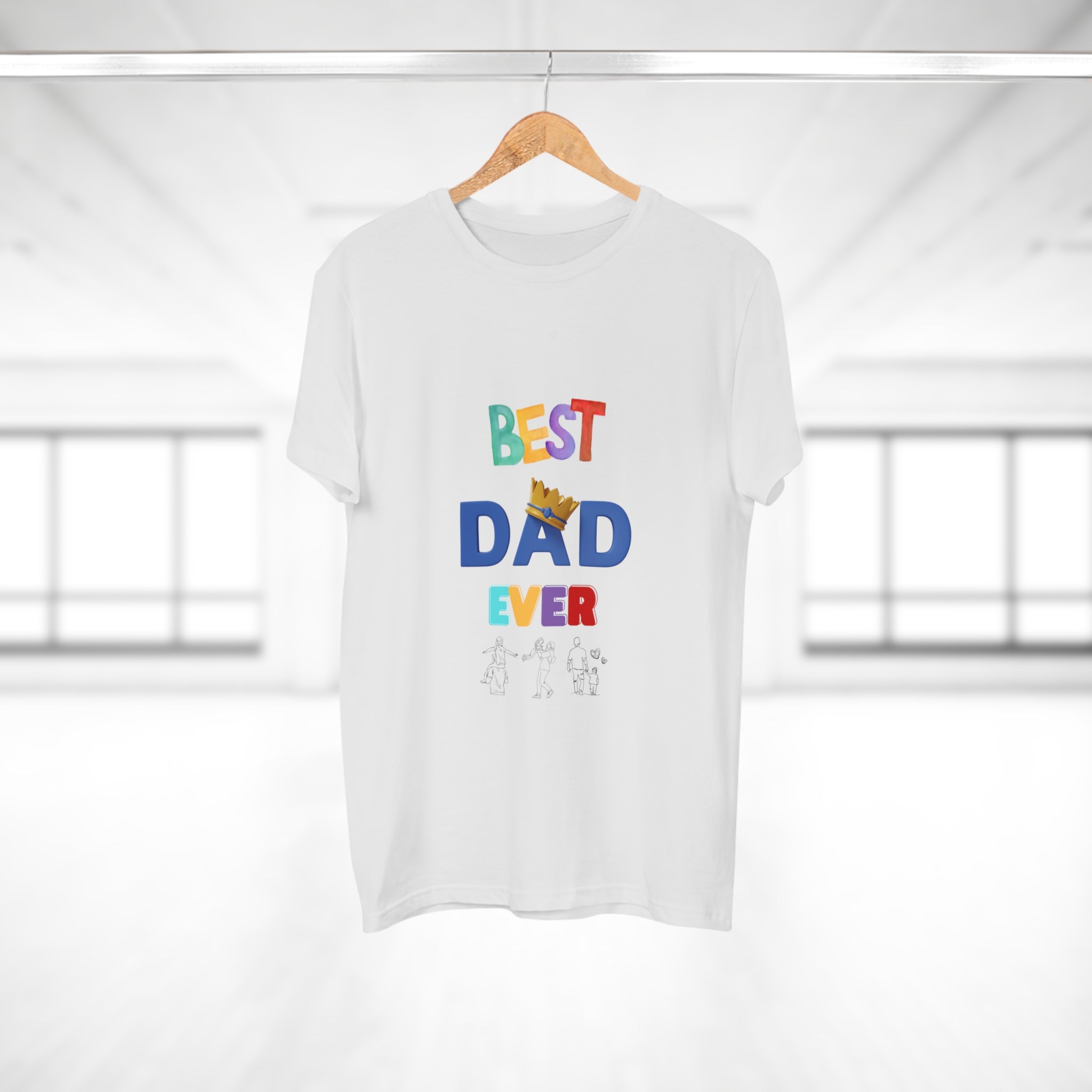 Best Dad Ever T-Shirt - Fun Gift for Father's Day