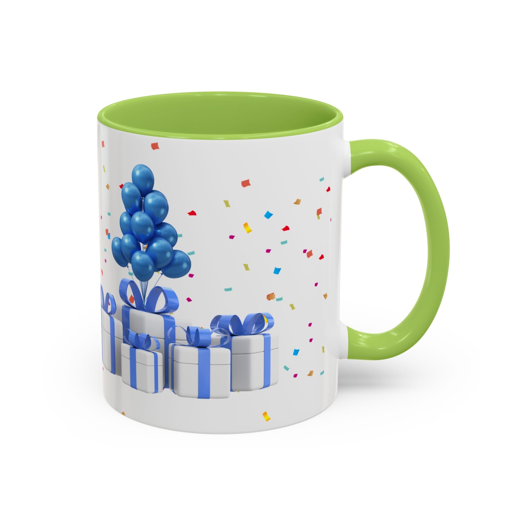 Happy Birthday Dad - Accent Coffee Mug