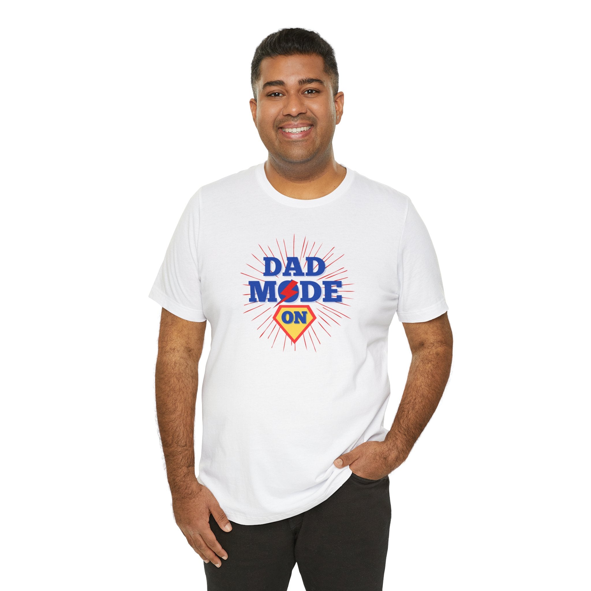 Dad Mode On - Jersey T-Shirt for Cool Dads