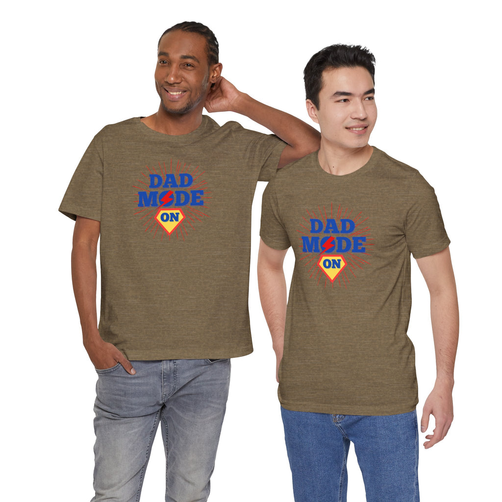 Dad Mode On - Jersey T-Shirt for Cool Dads
